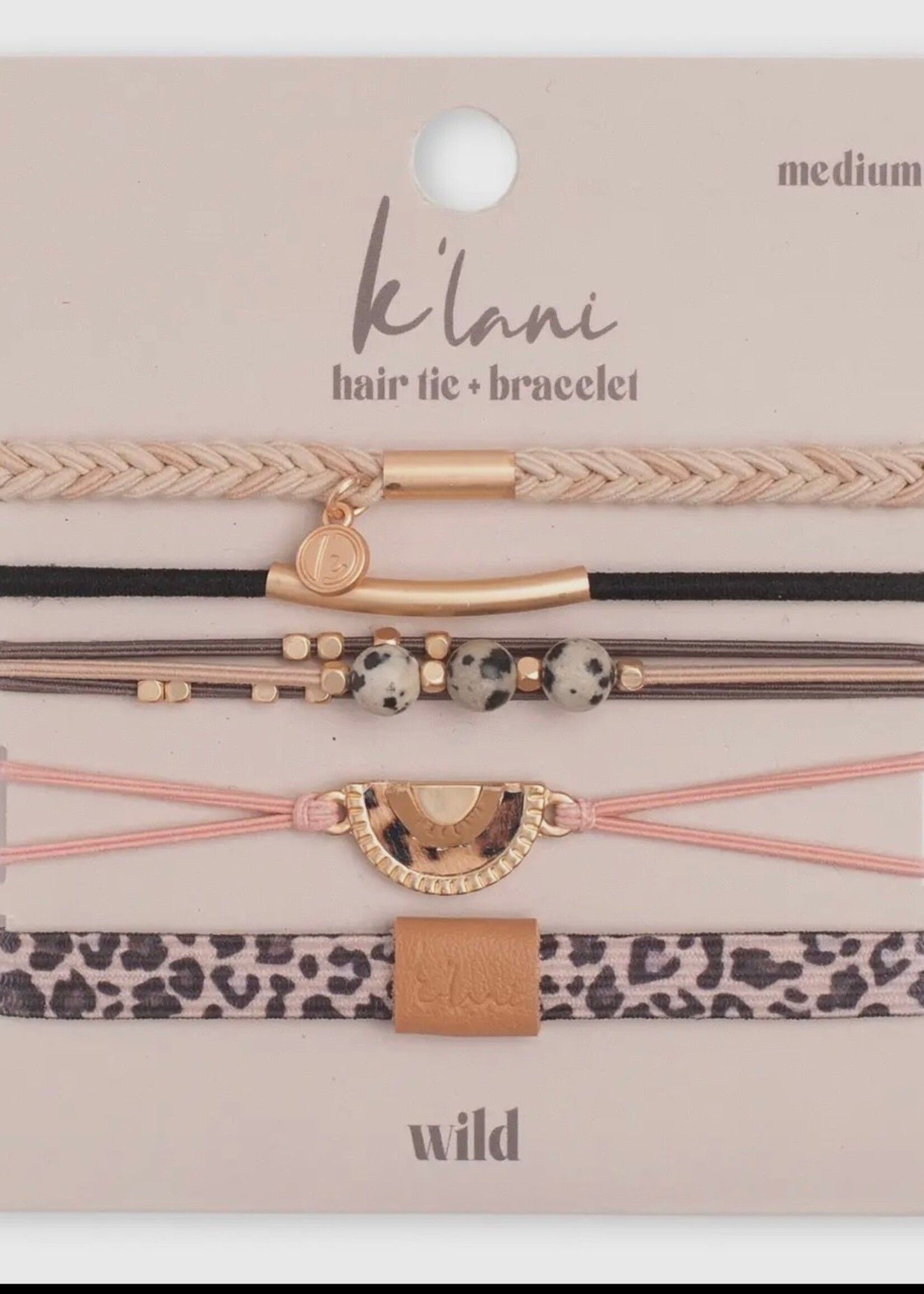 K'Lani Wild Hair Tie Bracelets