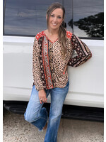 Kelson Animal Print Top