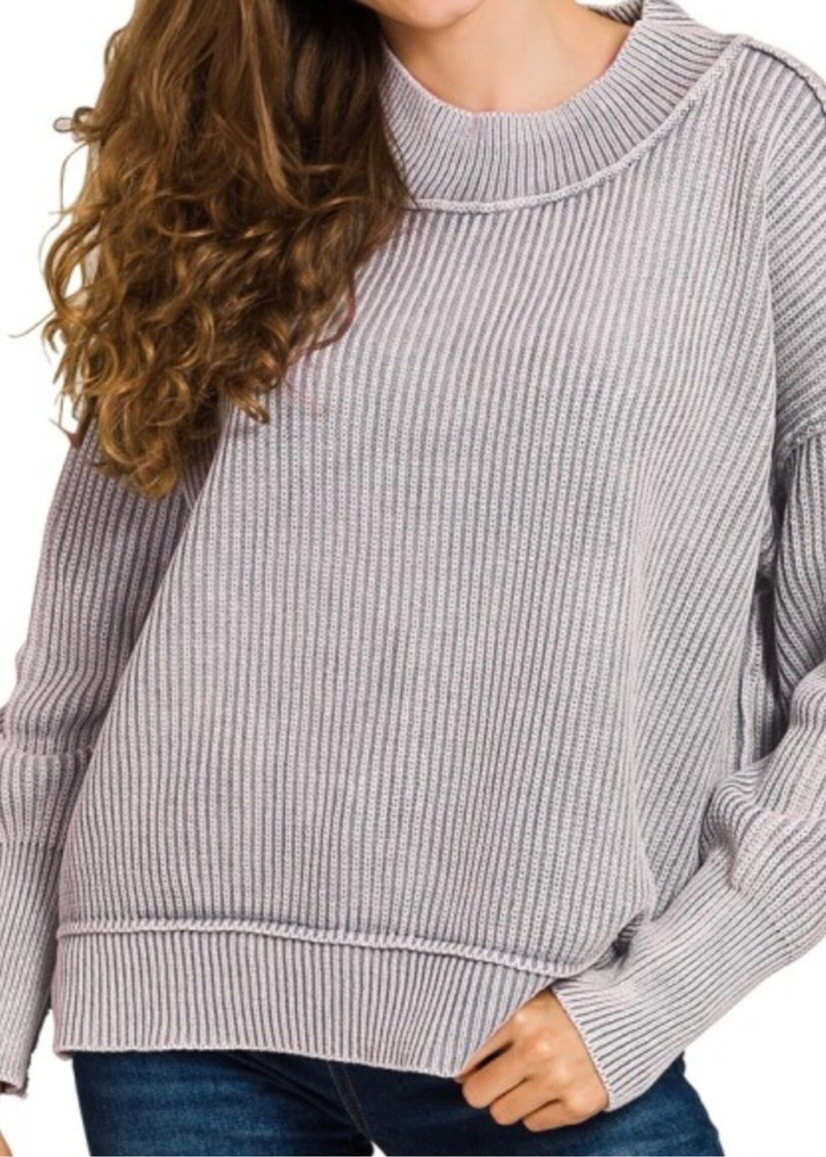 Kinney Washed Oversized Sweater