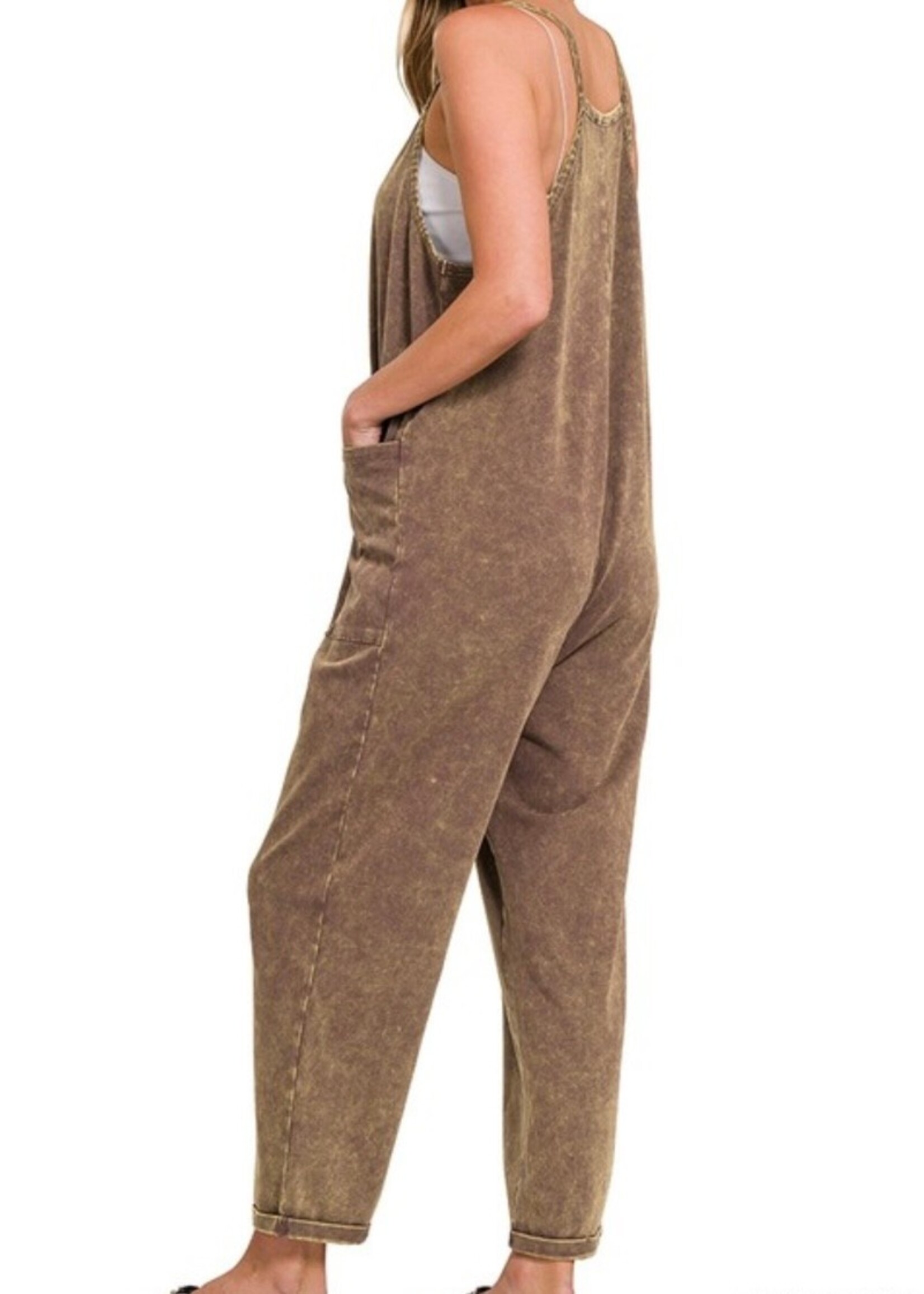 Layanne Washed Overalls