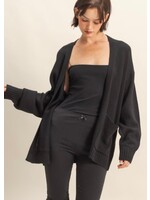 Sendra Oversized Open Front Cardigan