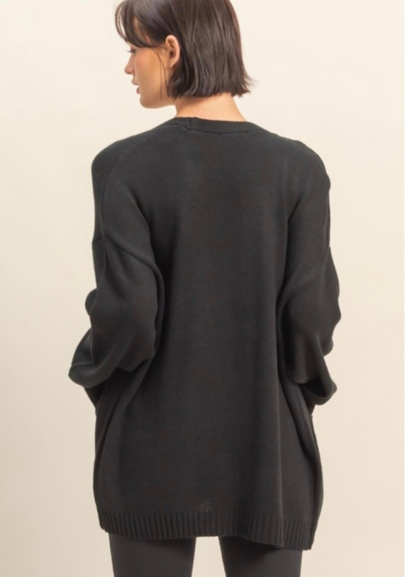 Sendra Oversized Open Front Cardigan