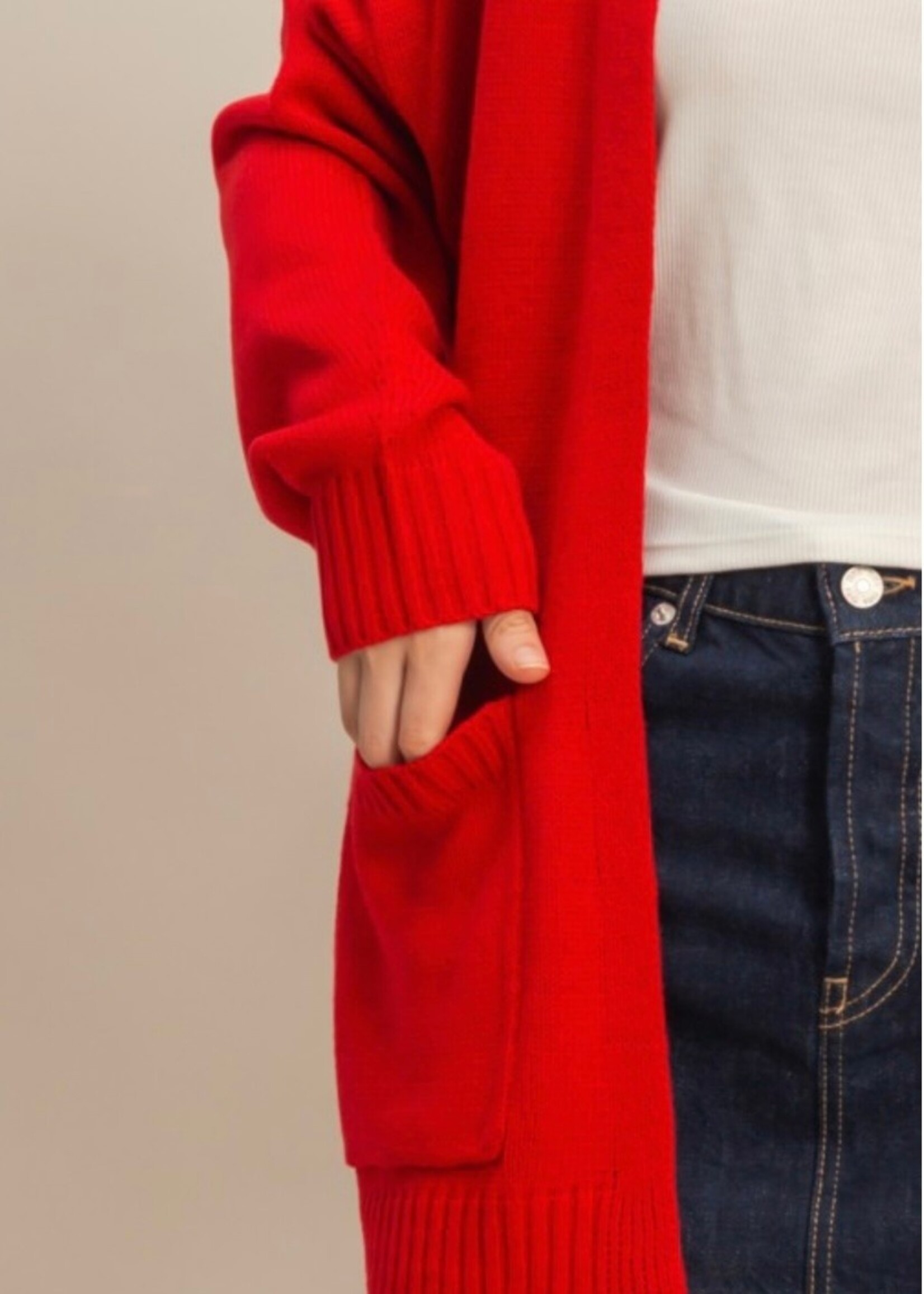 Sendra Oversized Open Front Cardigan