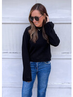 Tanner Eyelet Detailed Sweater
