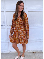 Cider Dreams V-Neck Dress