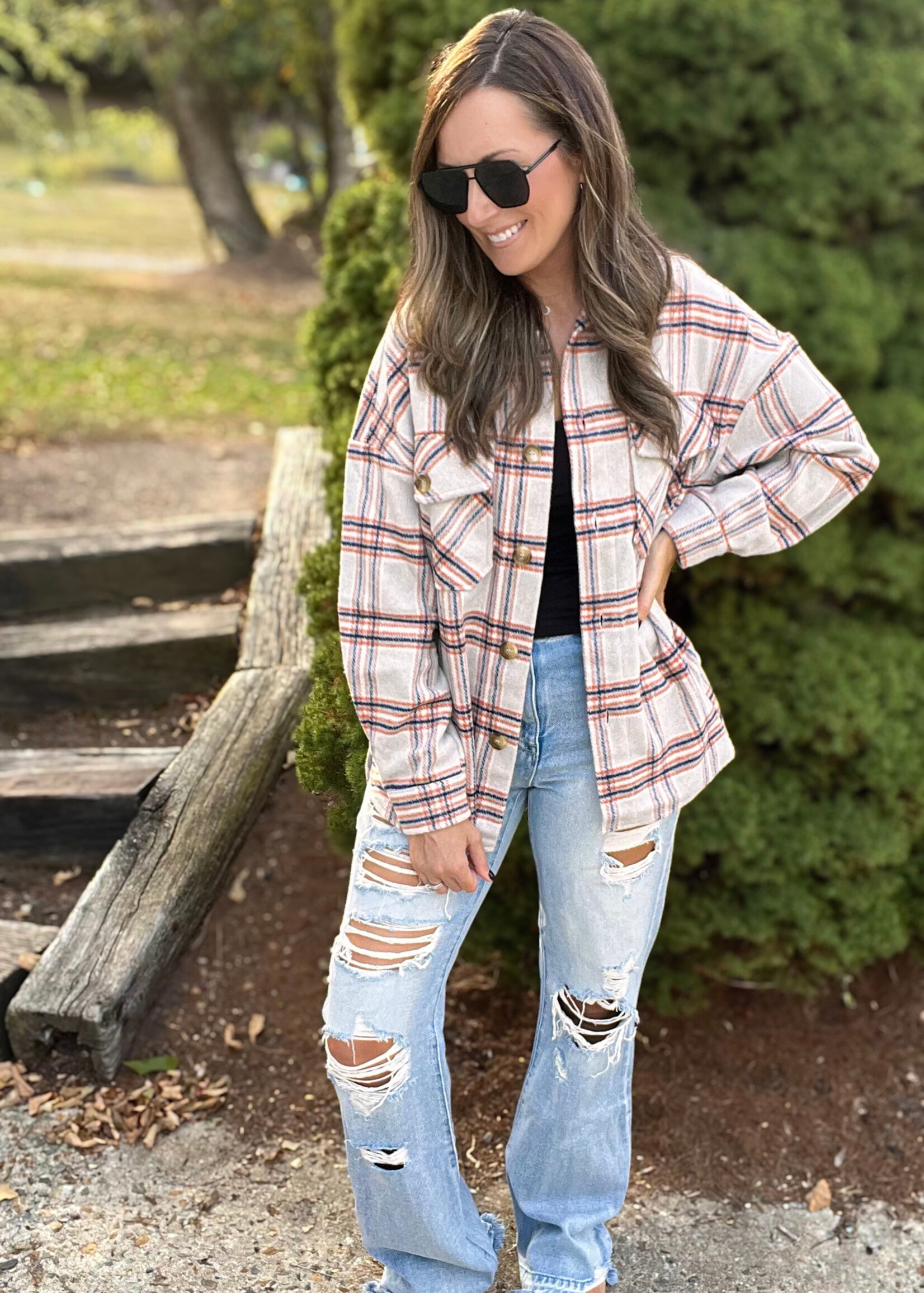 Taylin Plaid Shacket