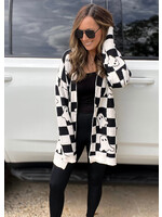Checkered Ghost Cardigan