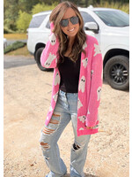 Pink Ghost Cardigan