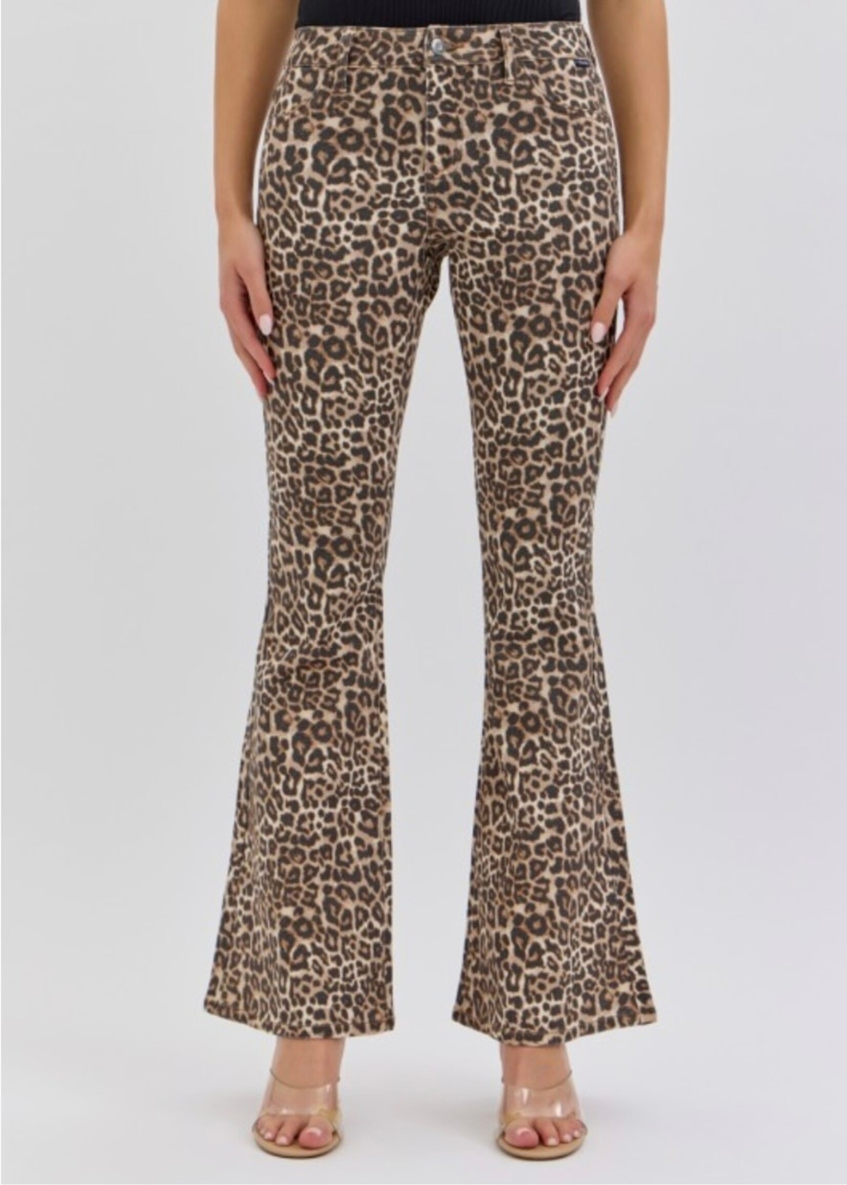 Talk of the Town Leopard Jeans