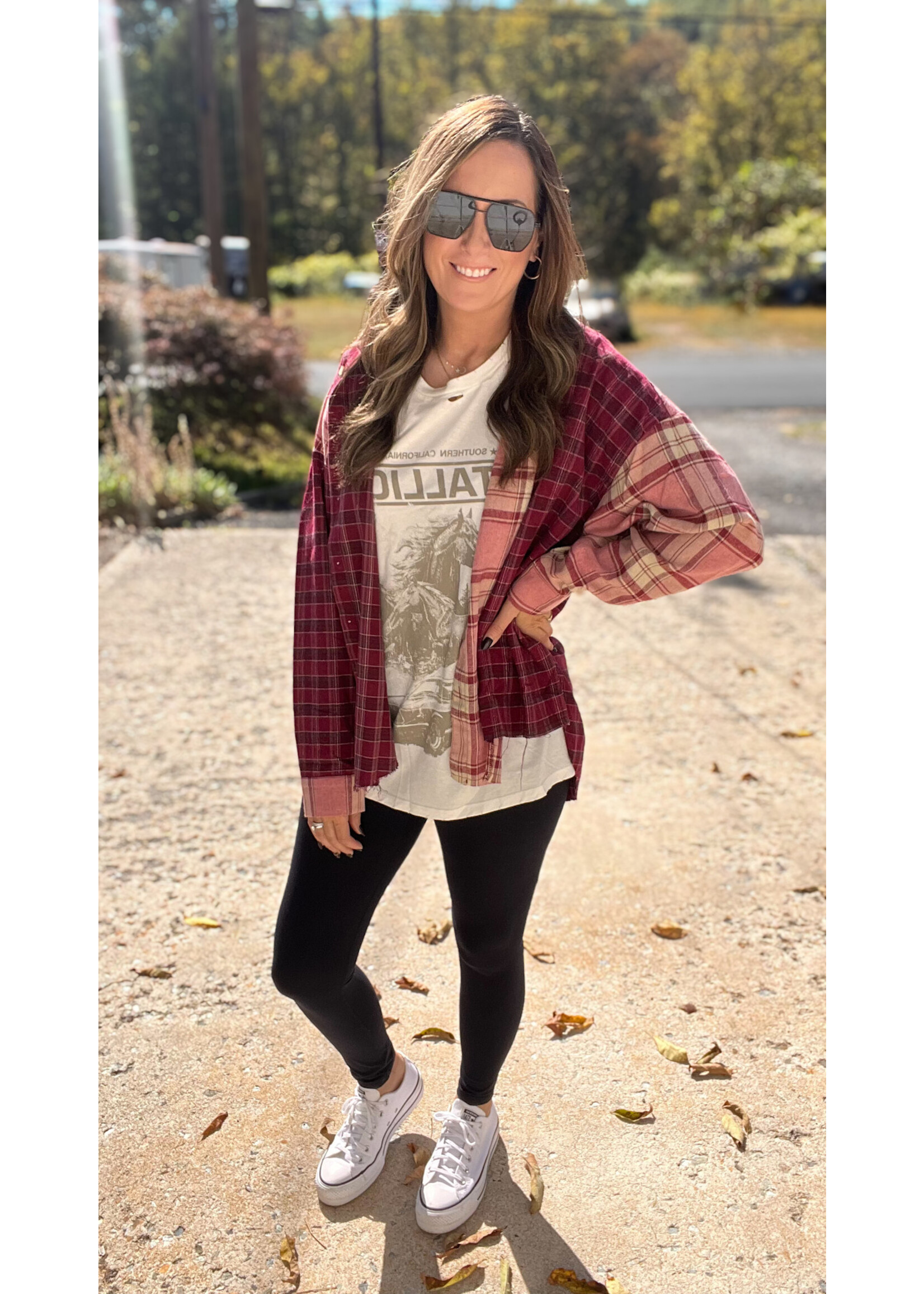 Strawberry Dreams Flannel