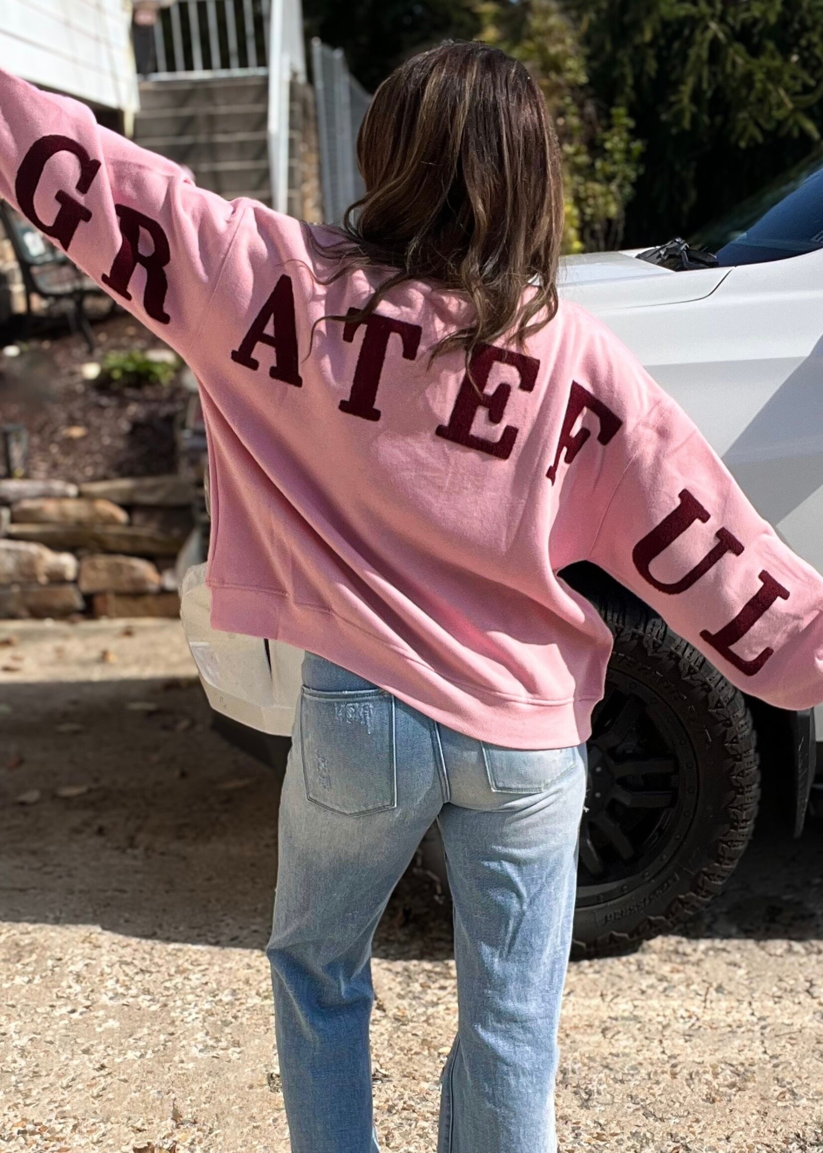 Grateful Puff  Crewneck