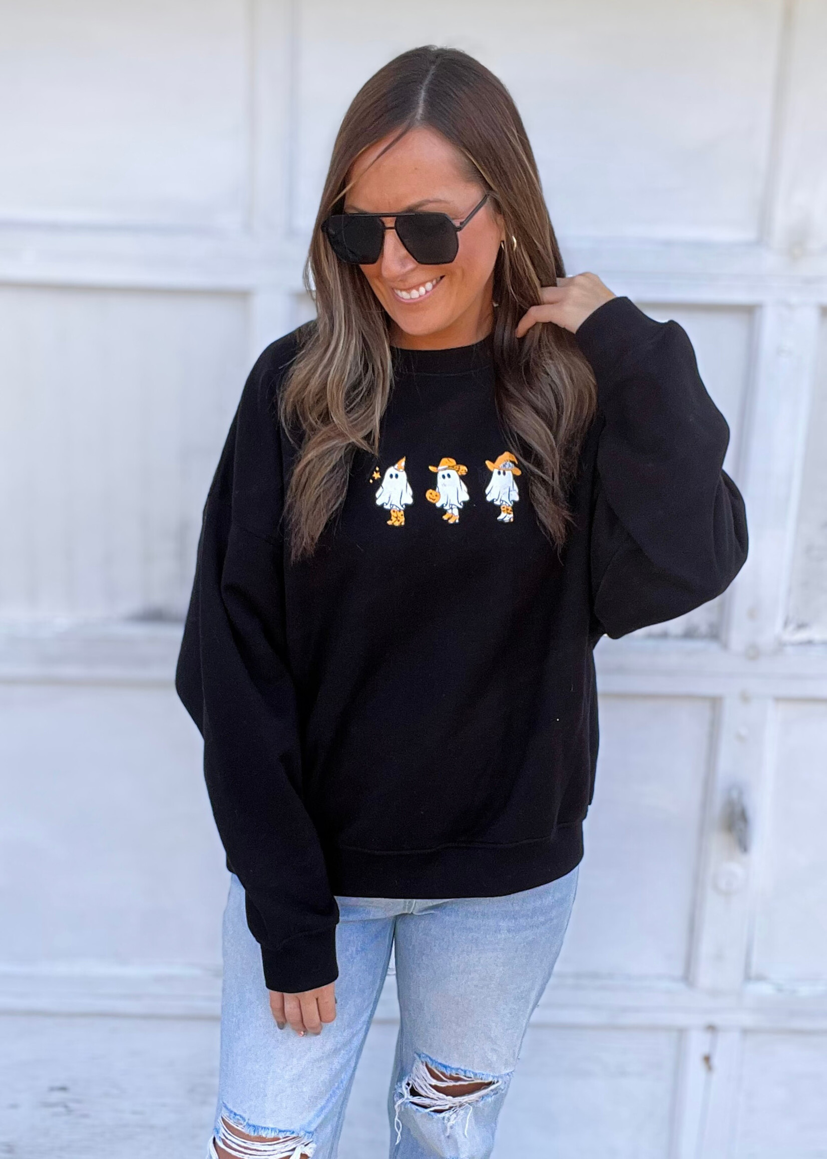 Ghost Trio Crewneck