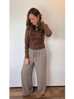 Darla Drawstring Gingham Pants