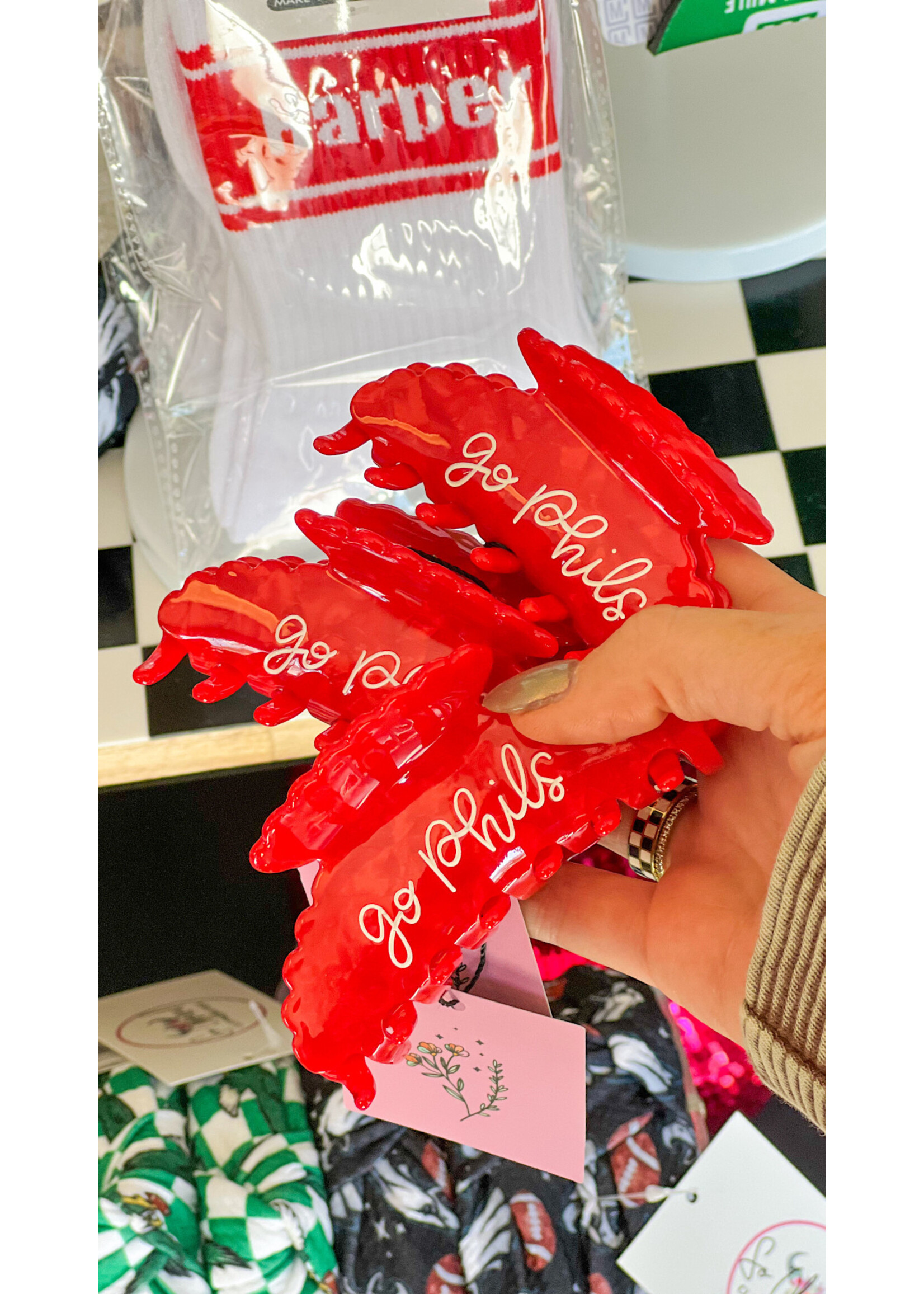 Go Phils Hair Clip