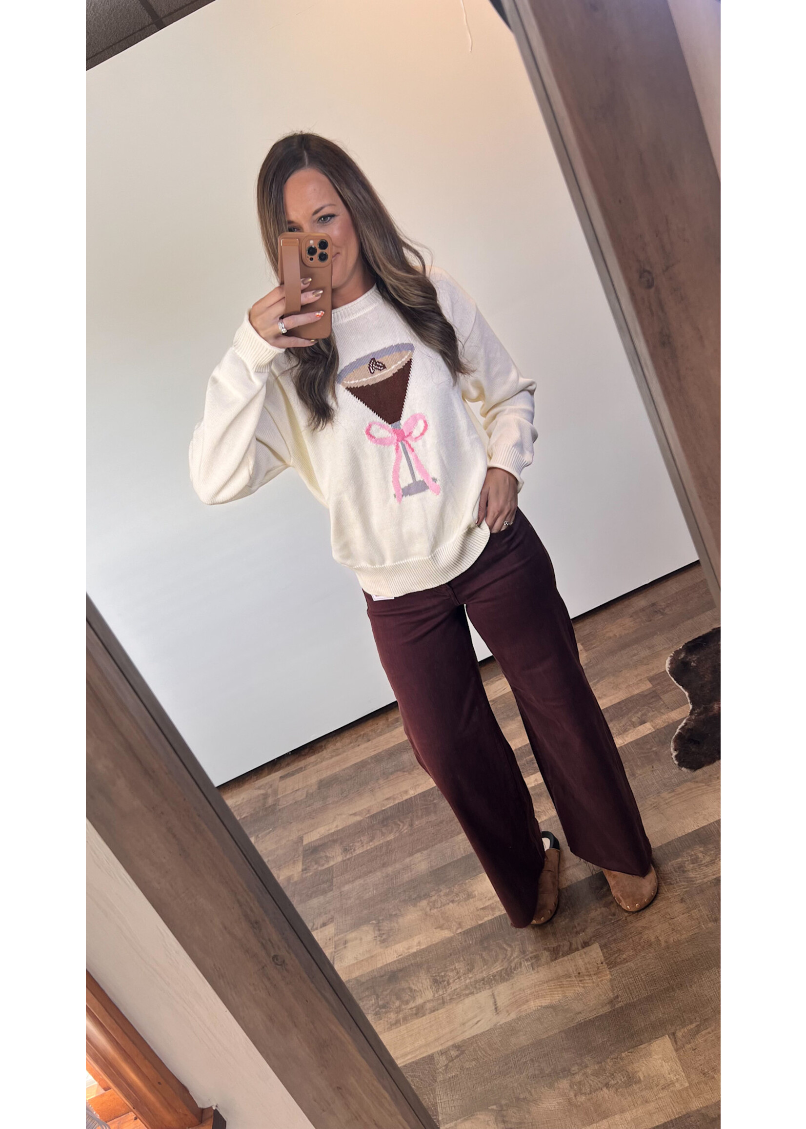 Pedra High Rise Wide Leg Jeans