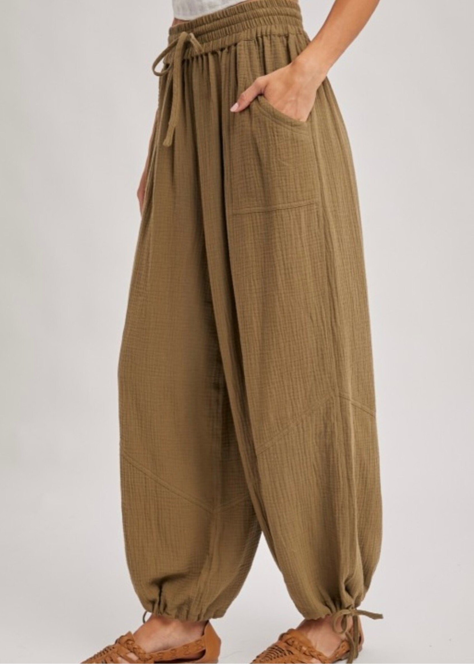 Easy Going Jogger Drawstring Pants