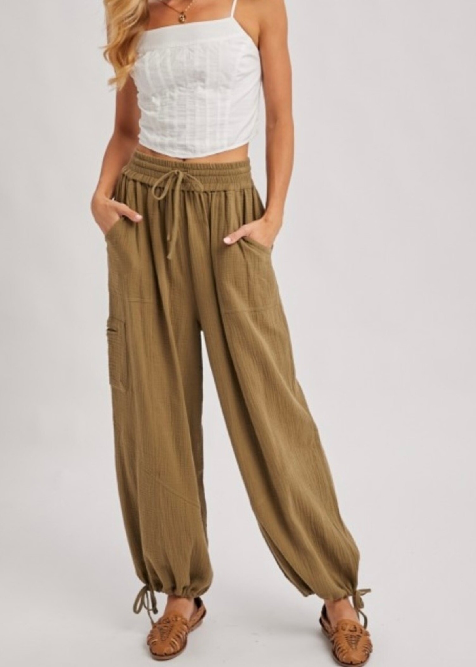 Easy Going Jogger Drawstring Pants