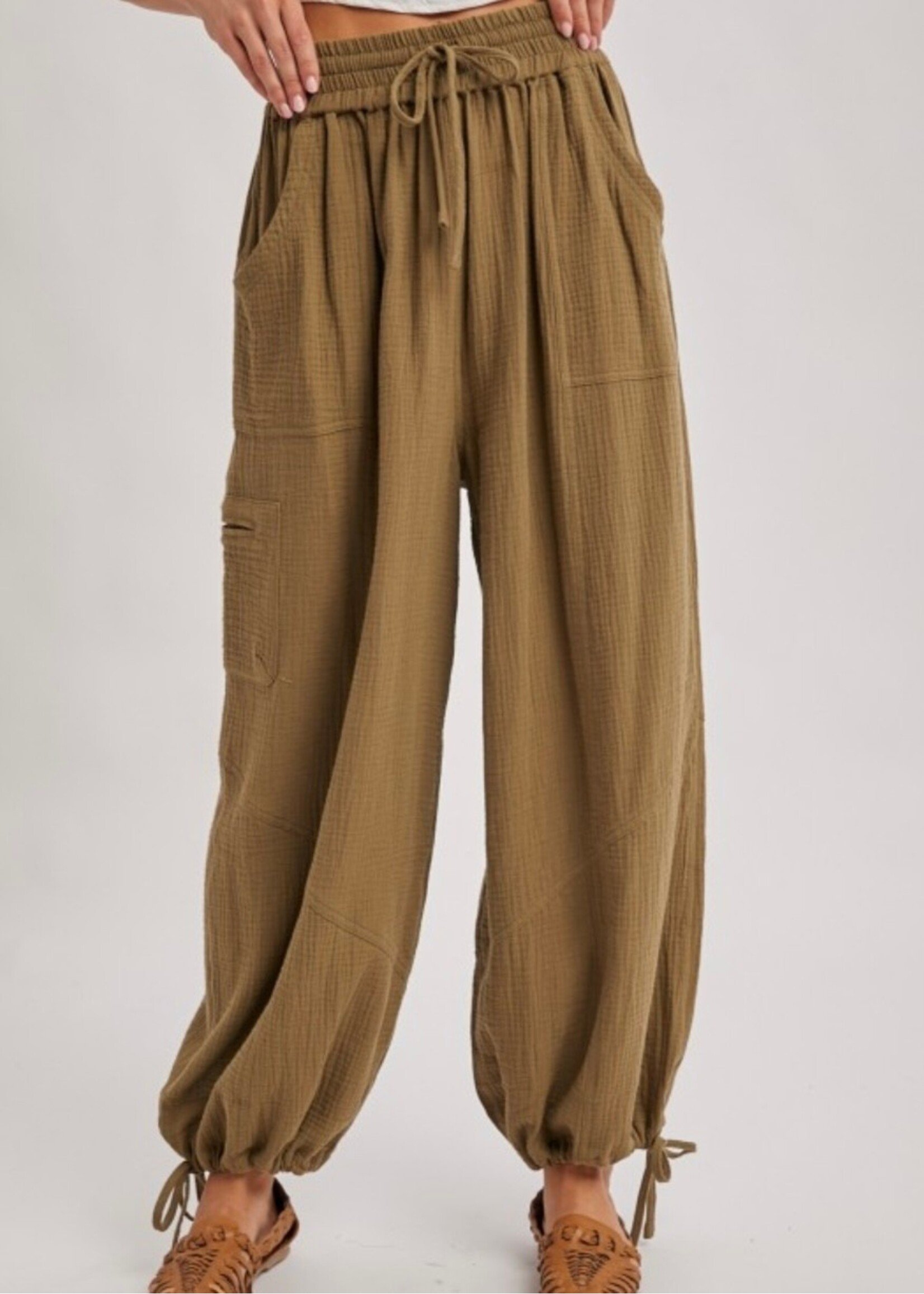 Easy Going Jogger Drawstring Pants