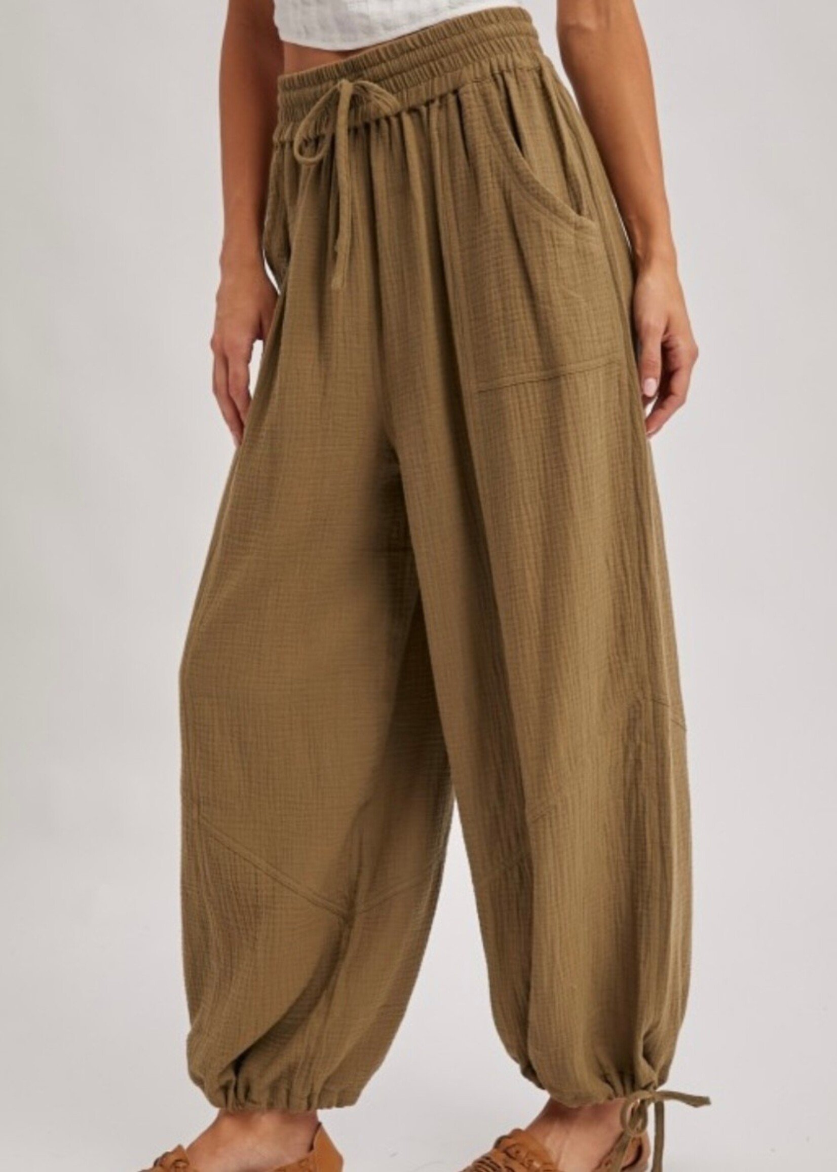 Easy Going Jogger Drawstring Pants