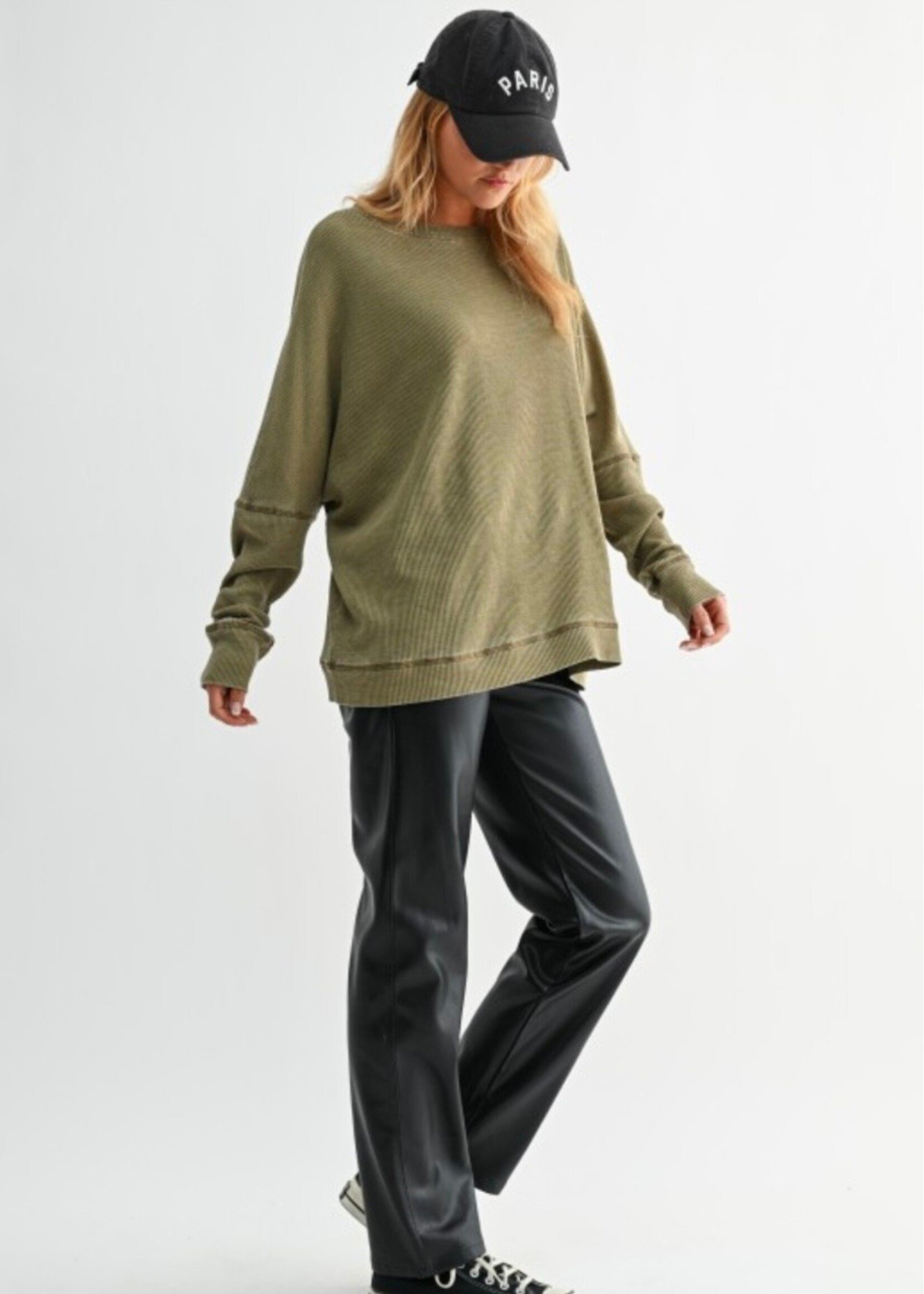Emeree Waffle Knit Top