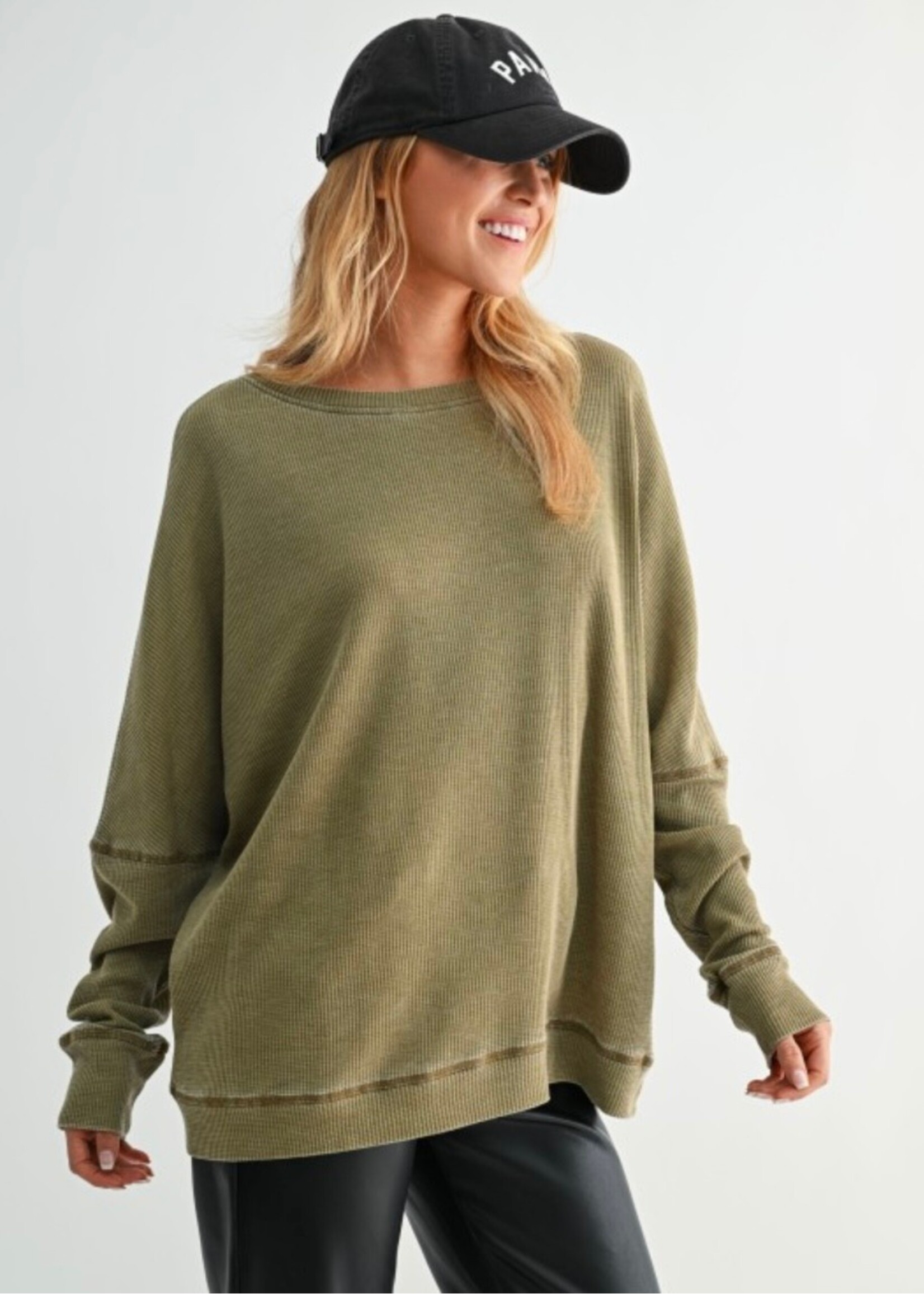 Emeree Waffle Knit Top