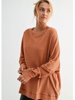 Emeree Waffle Knit Top