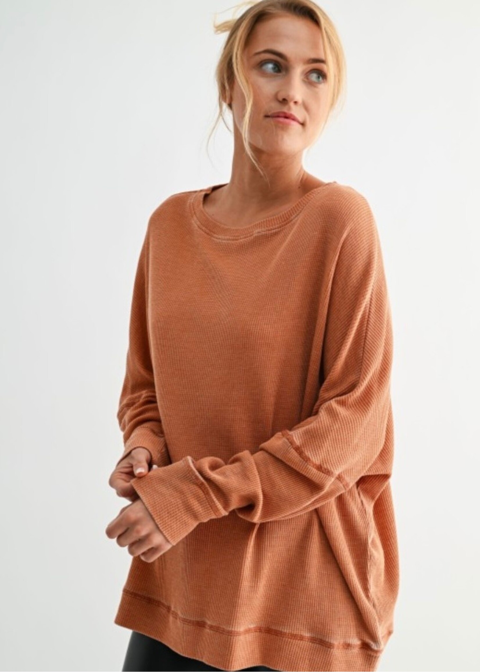 Emeree Waffle Knit Top