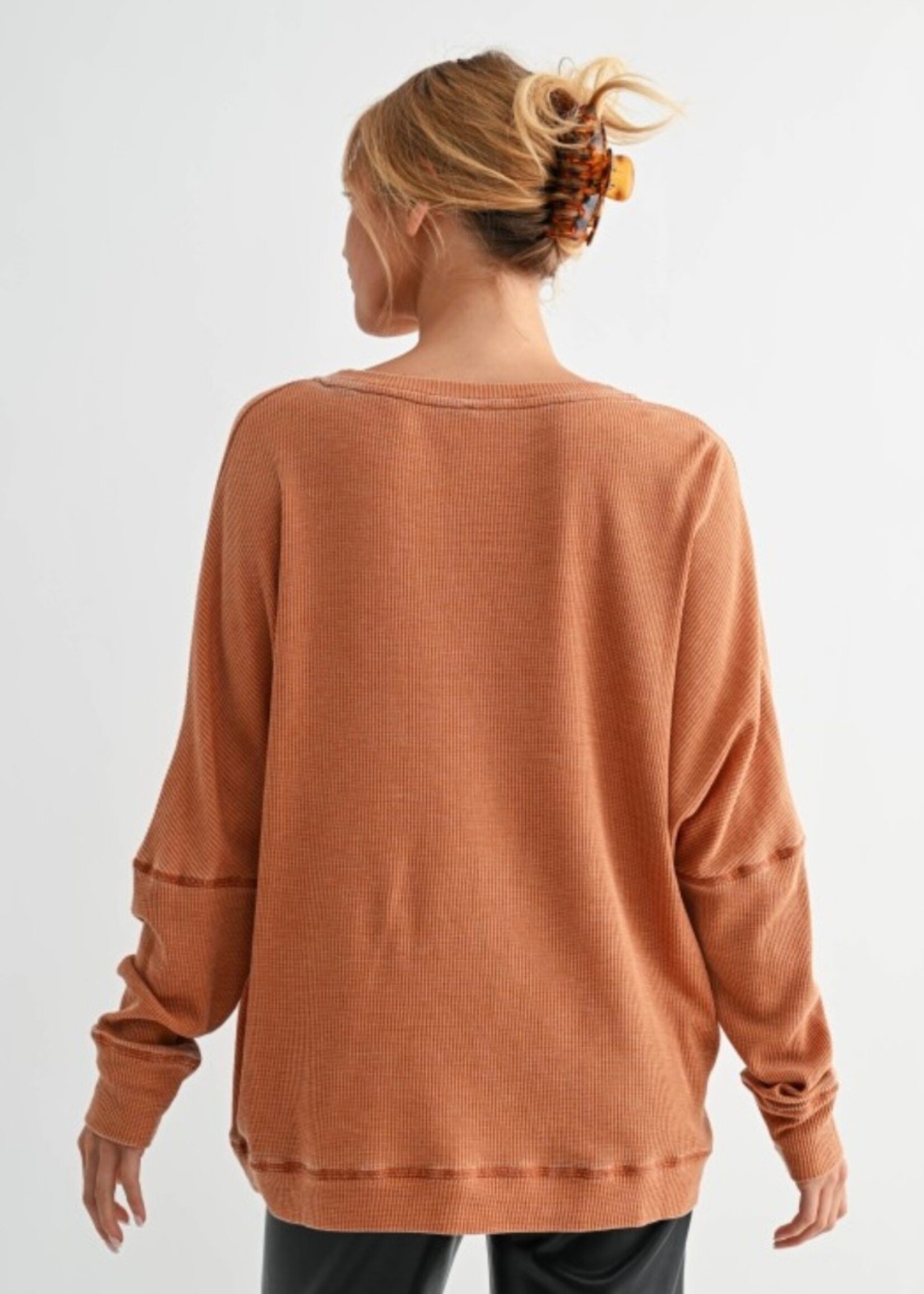 Emeree Waffle Knit Top