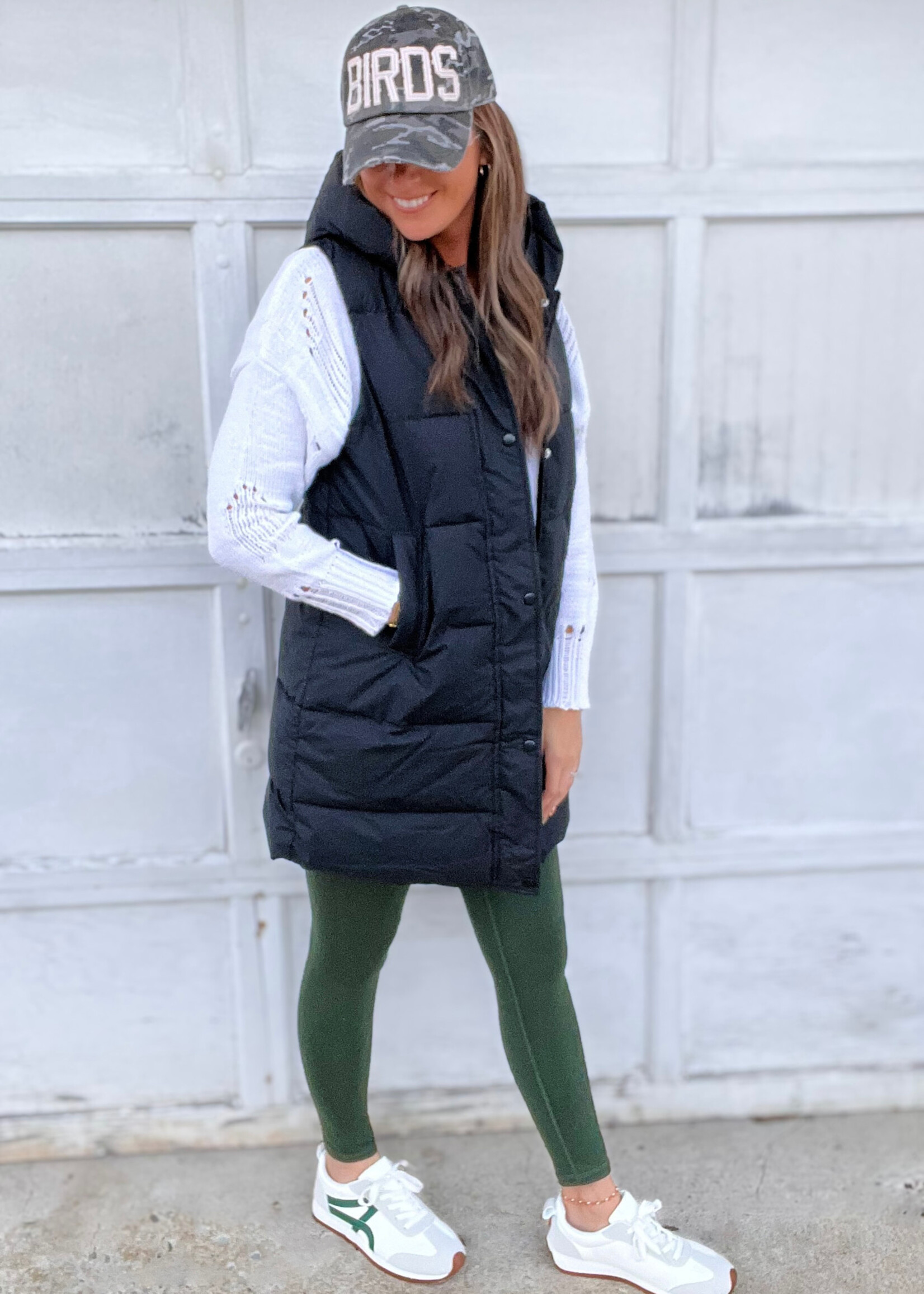 Loki Hooded Quilted Puffer Vest