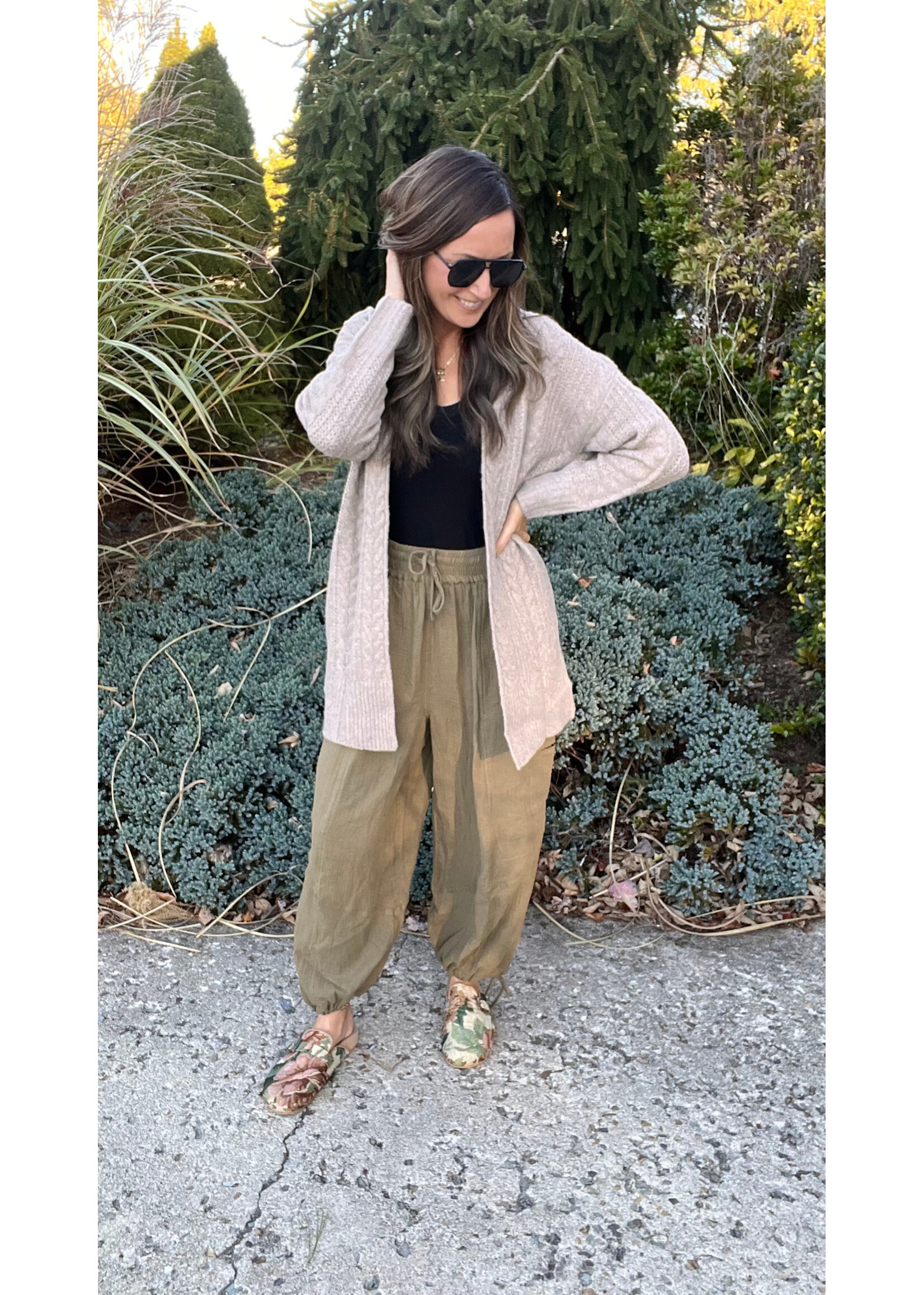 Easy Going Jogger Drawstring Pants