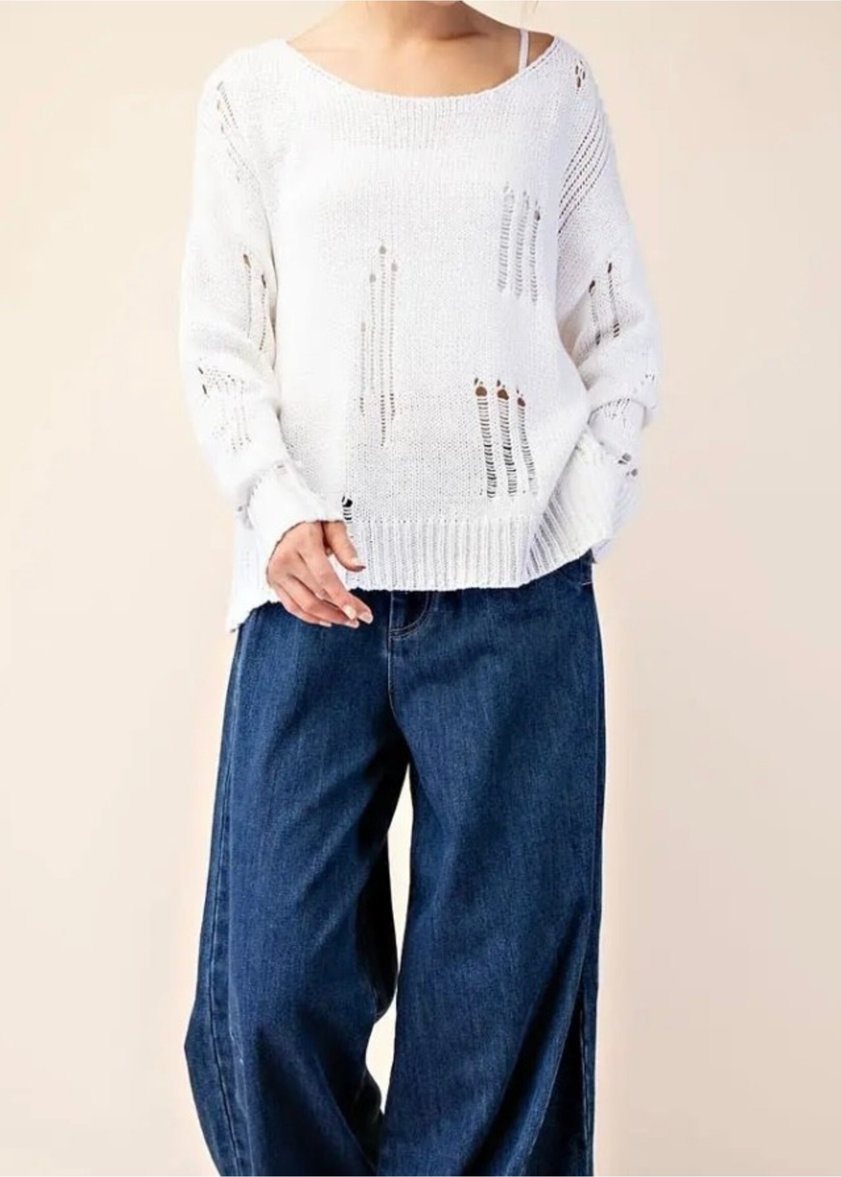 Indy Distressed Sweater