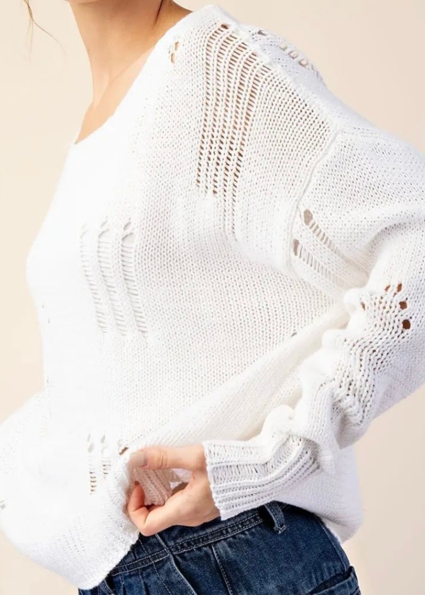 Indy Distressed Sweater