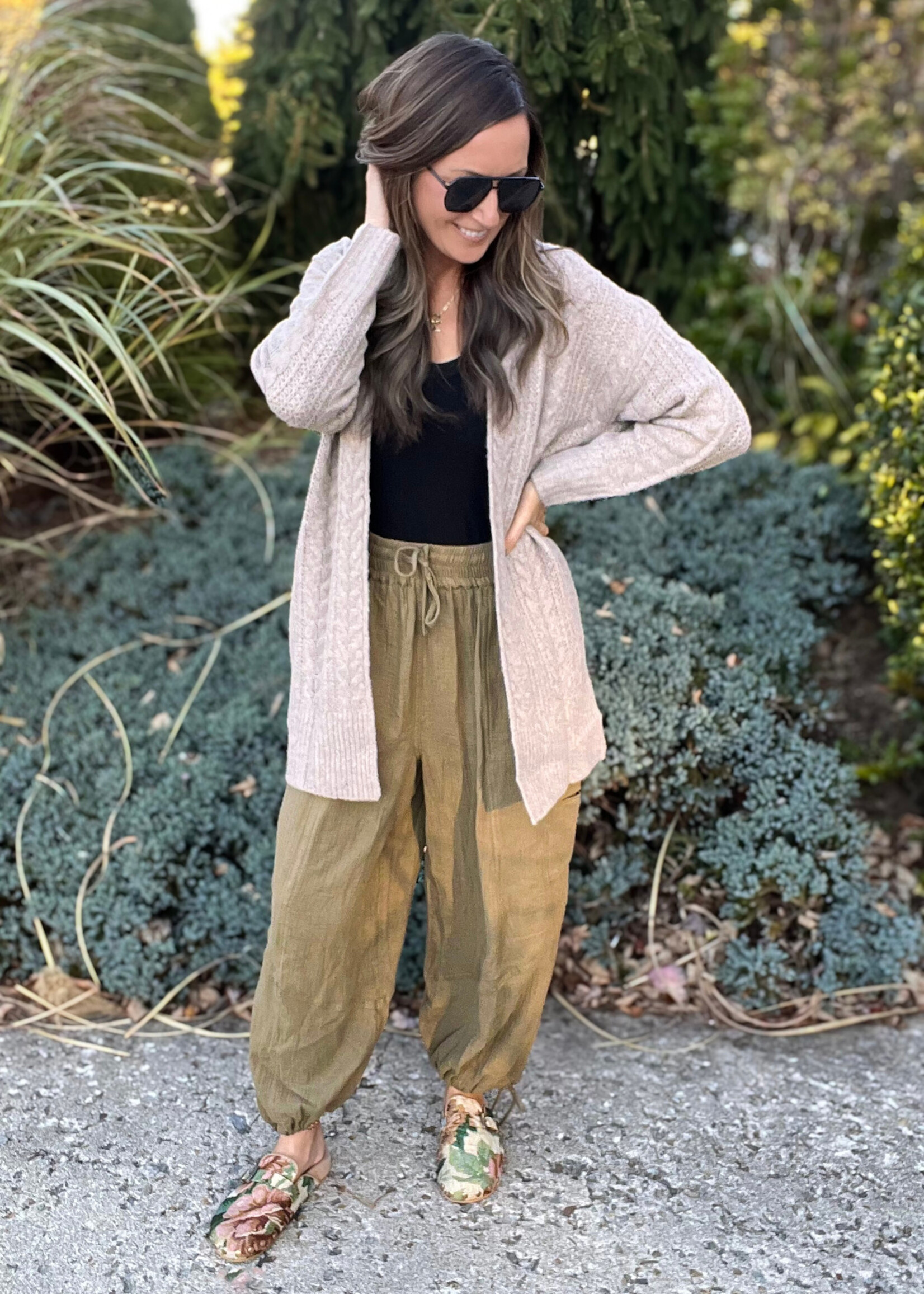 Easy Going Jogger Drawstring Pants