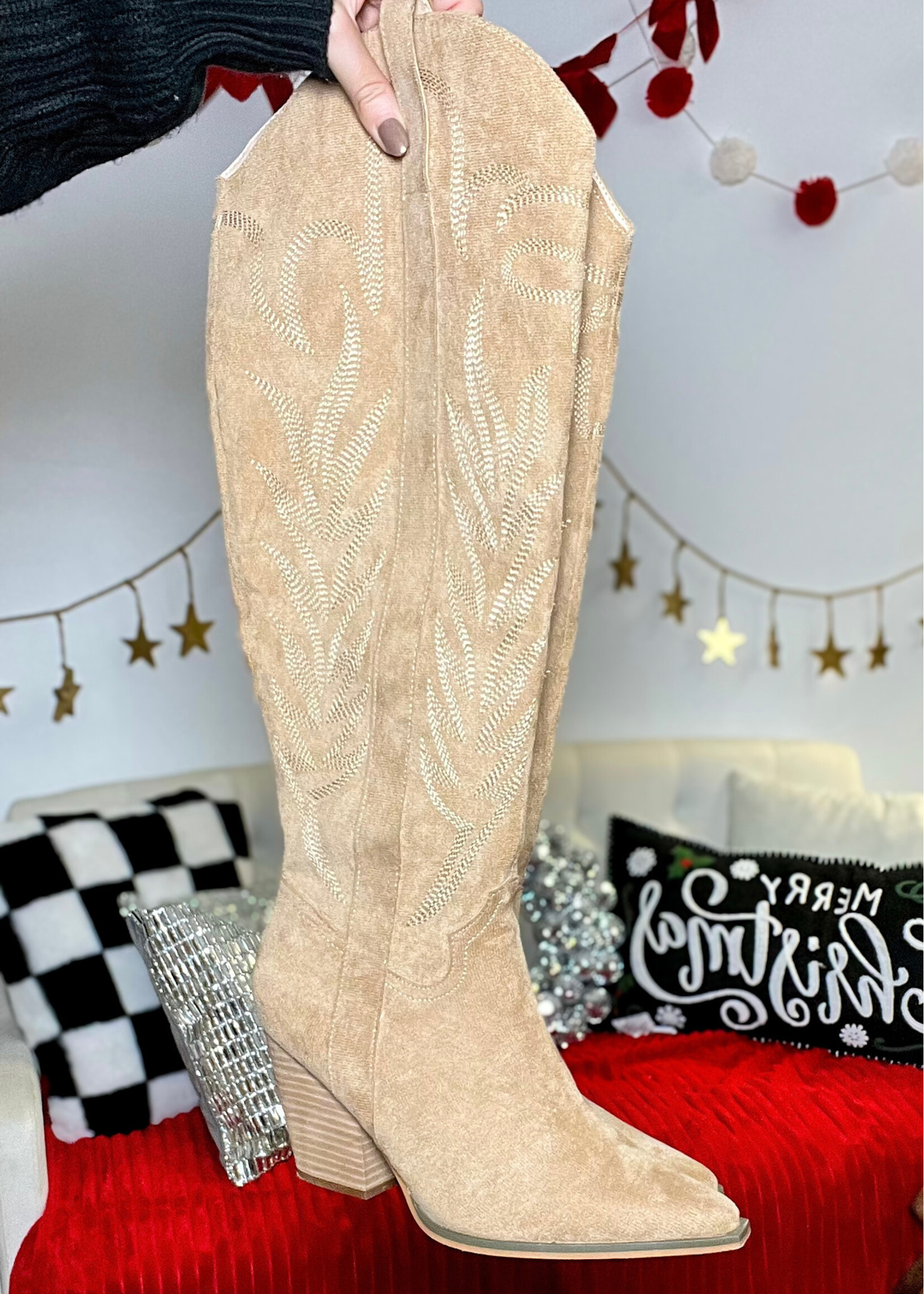 Music Row Embroidered Western Boots