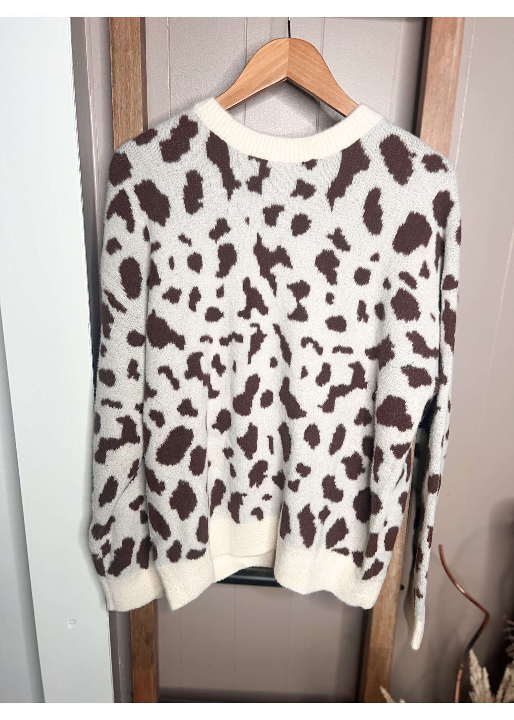 Bold Statement Animal Print Sweater