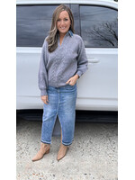 Addison High Rise Denim Skirt