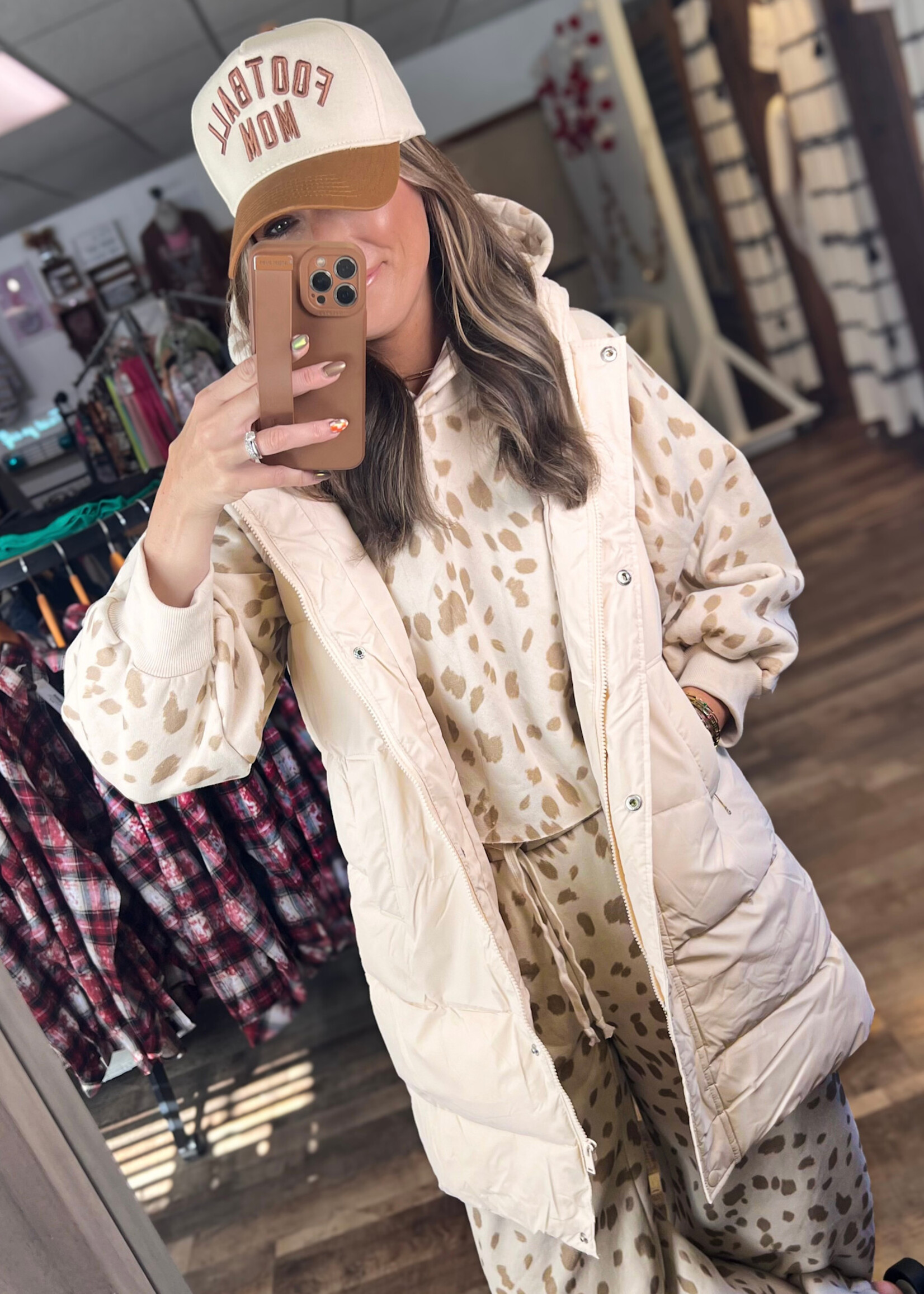 Cozy Moments Cropped Hoody