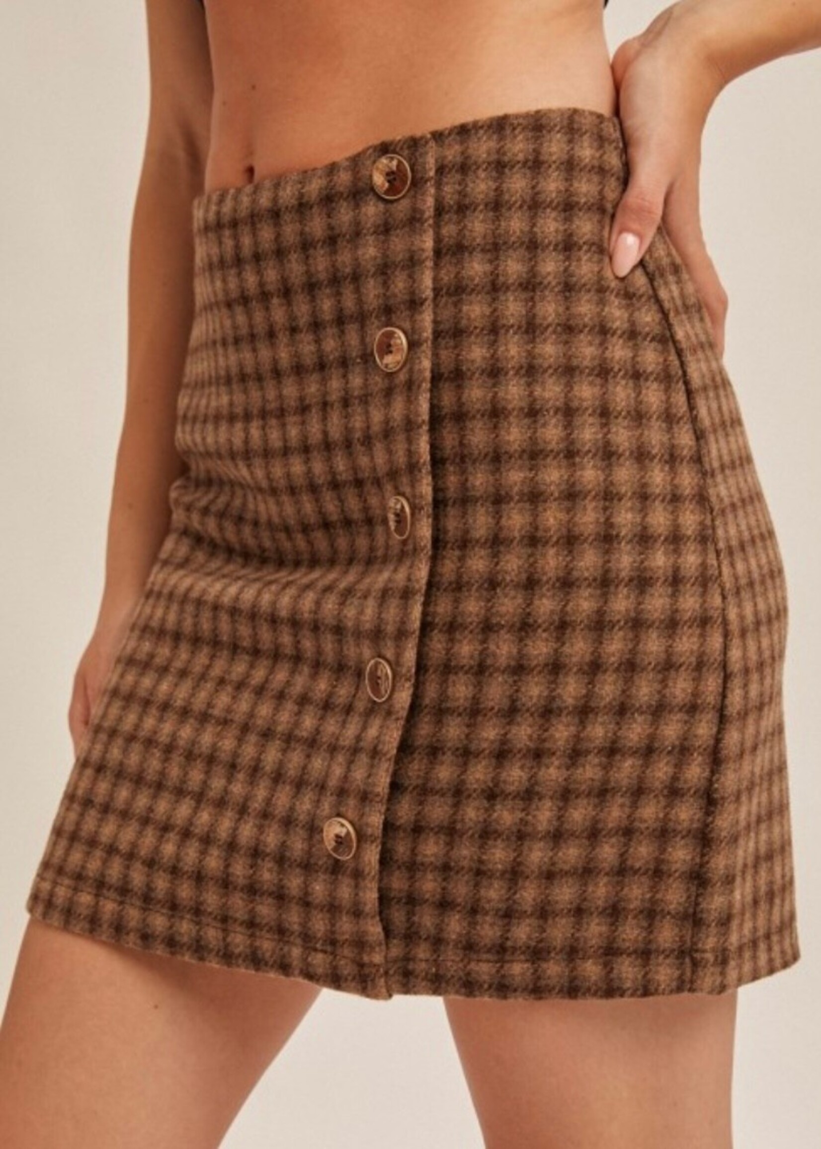 Woodland Plaid Skirt