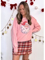 Sweet Exchange Plaid Mini Skirt