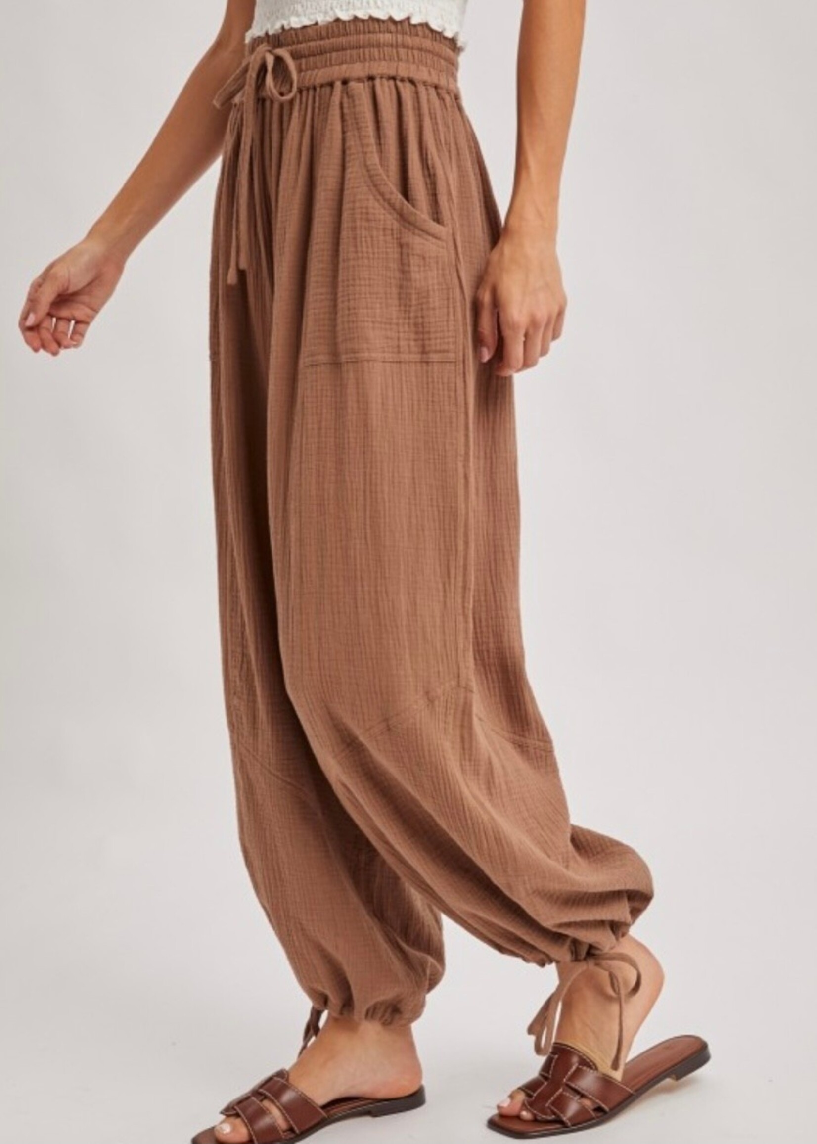 Easy Going Jogger Drawstring Pants