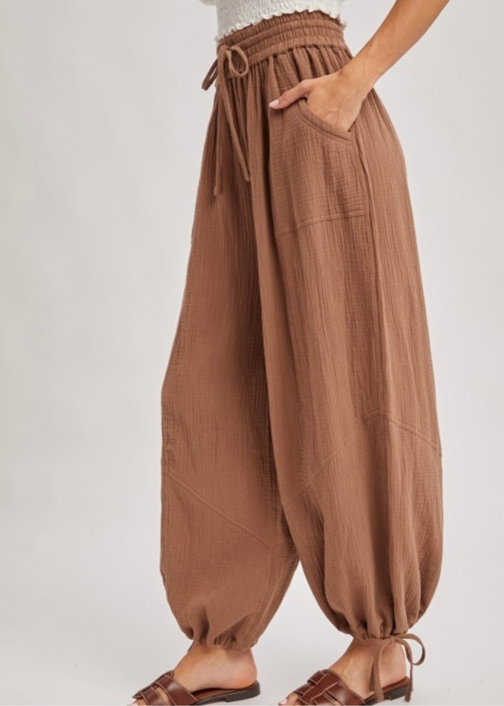 Easy Going Jogger Drawstring Pants