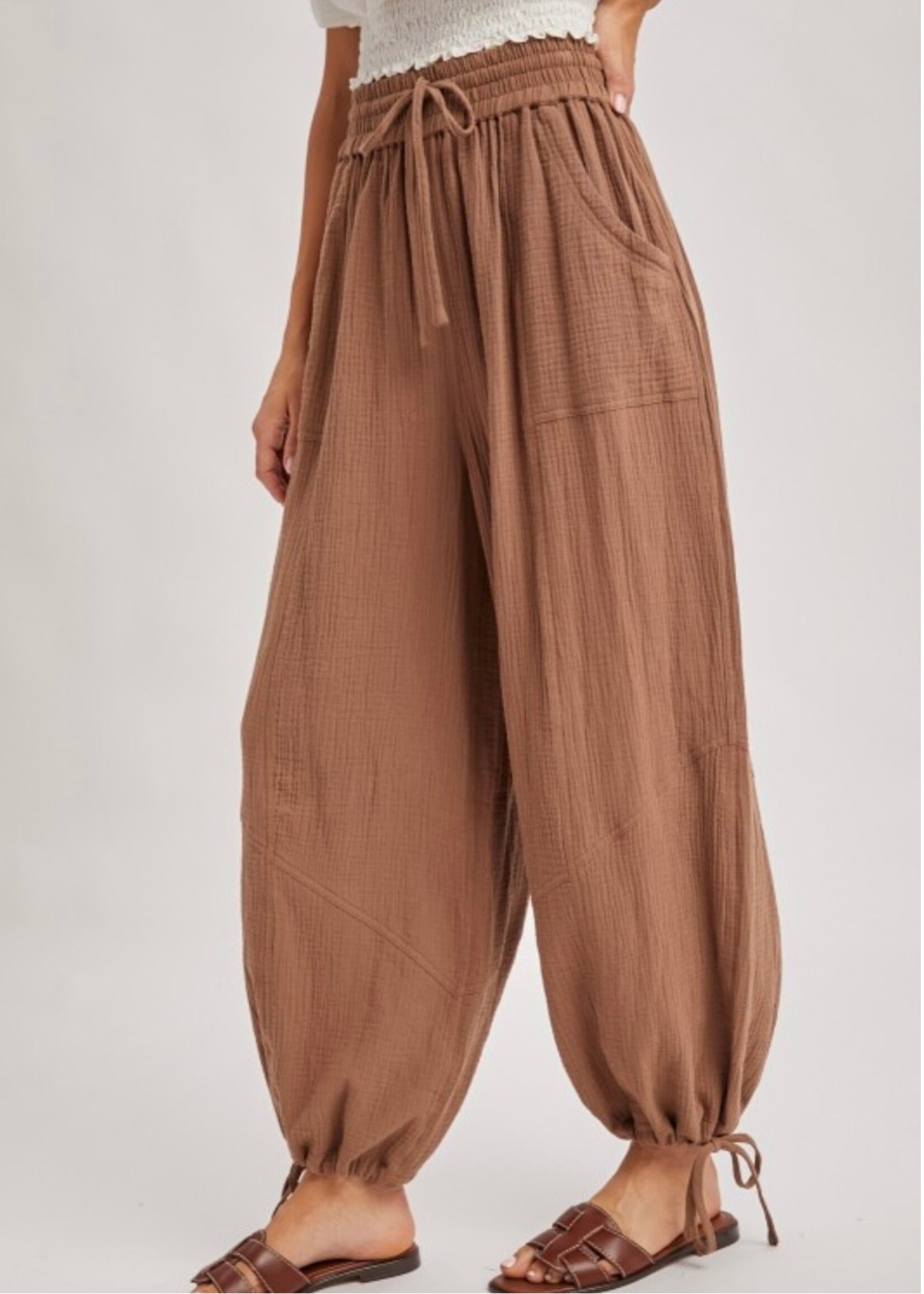 Easy Going Jogger Drawstring Pants