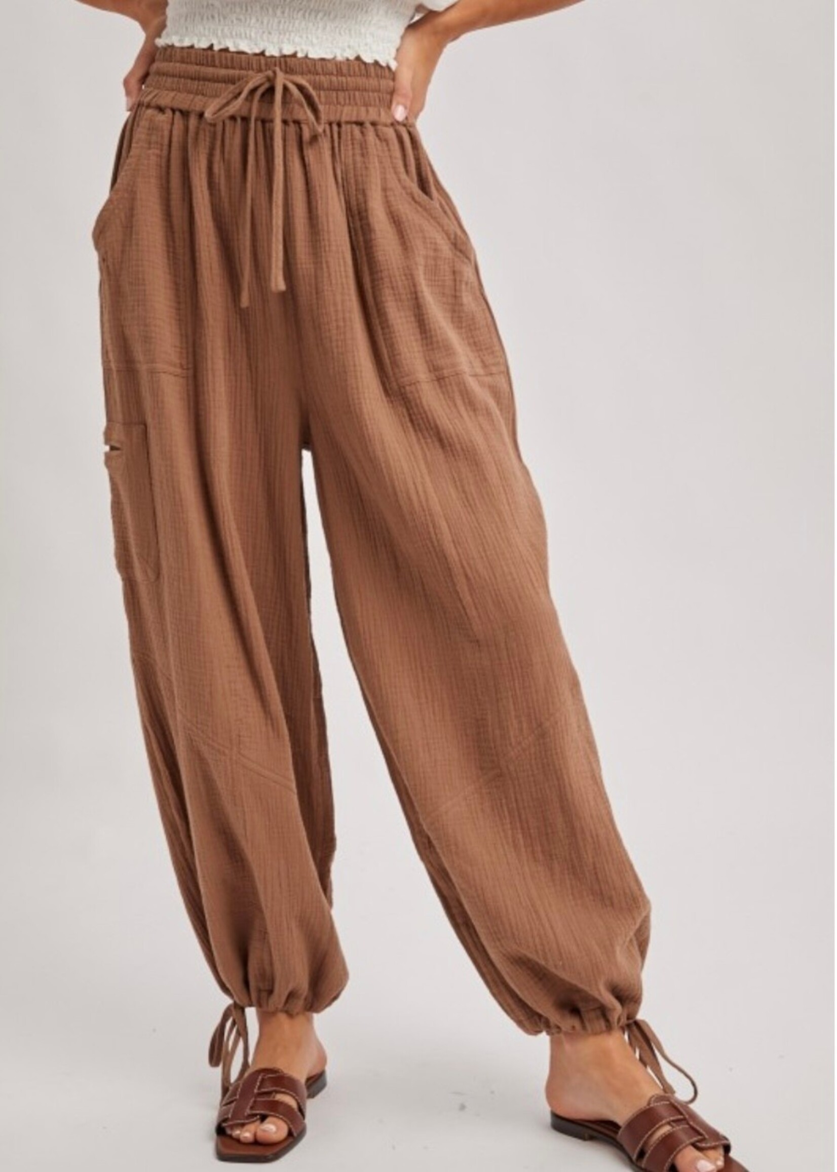 Easy Going Jogger Drawstring Pants