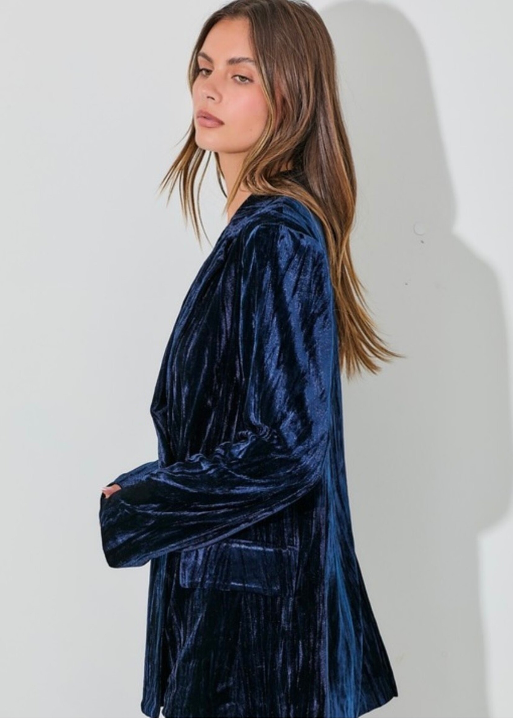 Crush Luxe Velvet Blazer