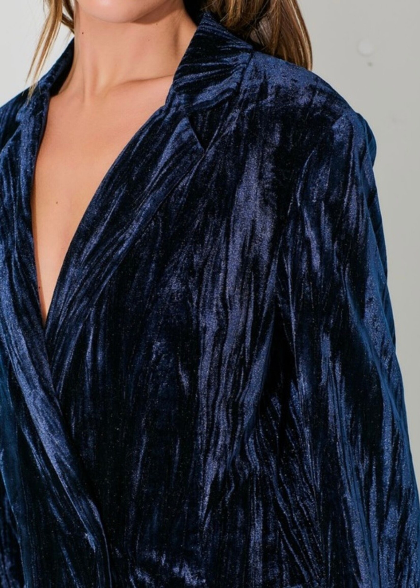 Crush Luxe Velvet Blazer