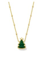 Kendra Scott HOLIDAY TREE SHORT PENDANT NECKLACE