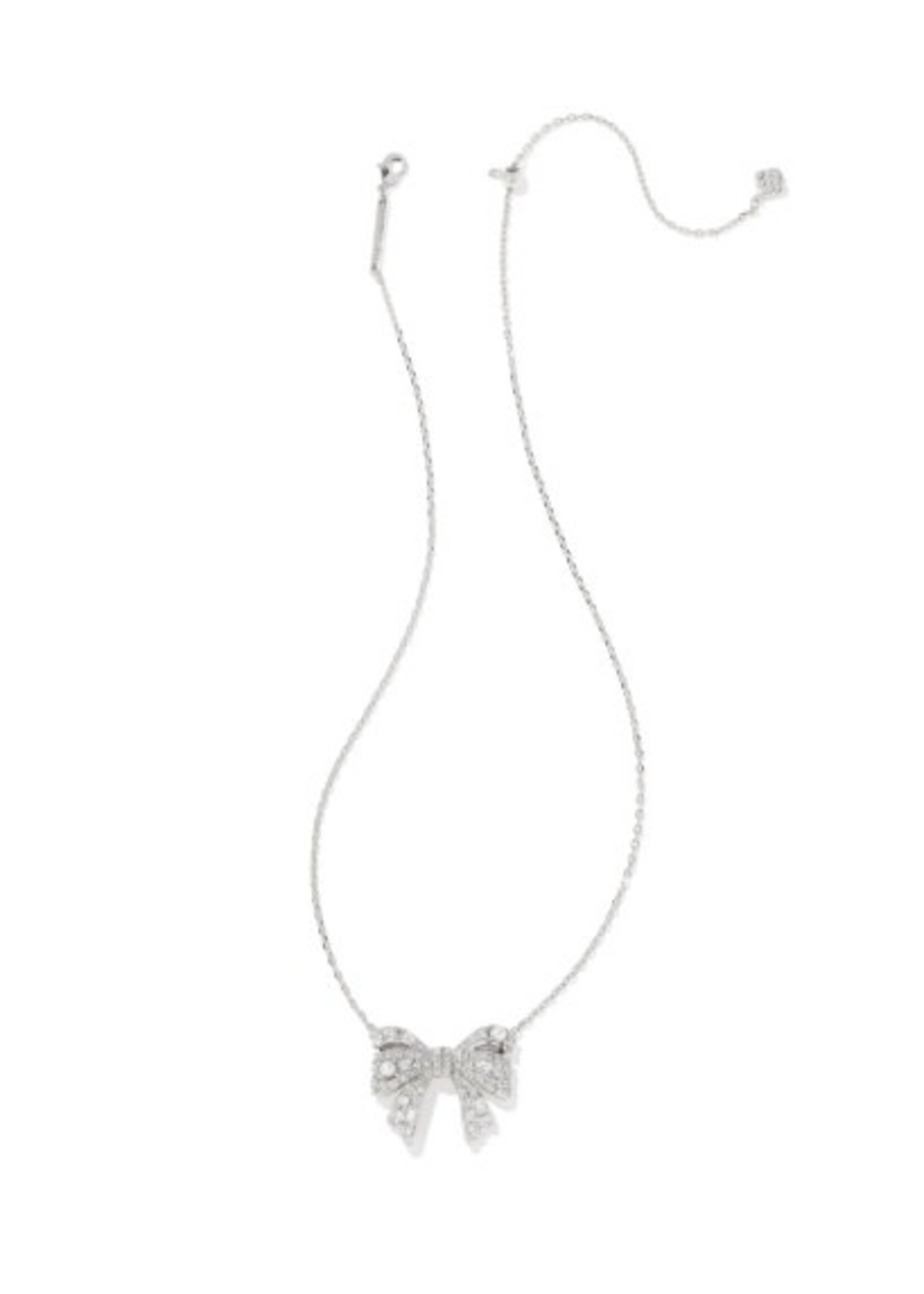 Kendra Scott KRISTA BOW SHORT PENDANT NECKLACE
