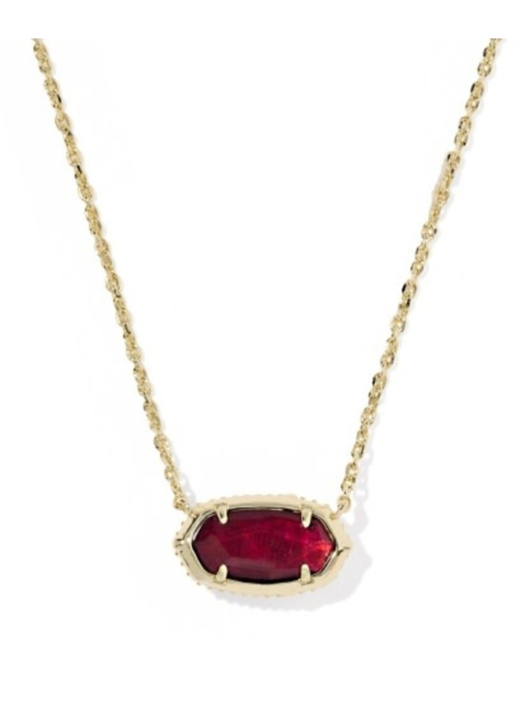 Kendra Scott ELISA BOW SHORT PENDANT NECKLACE