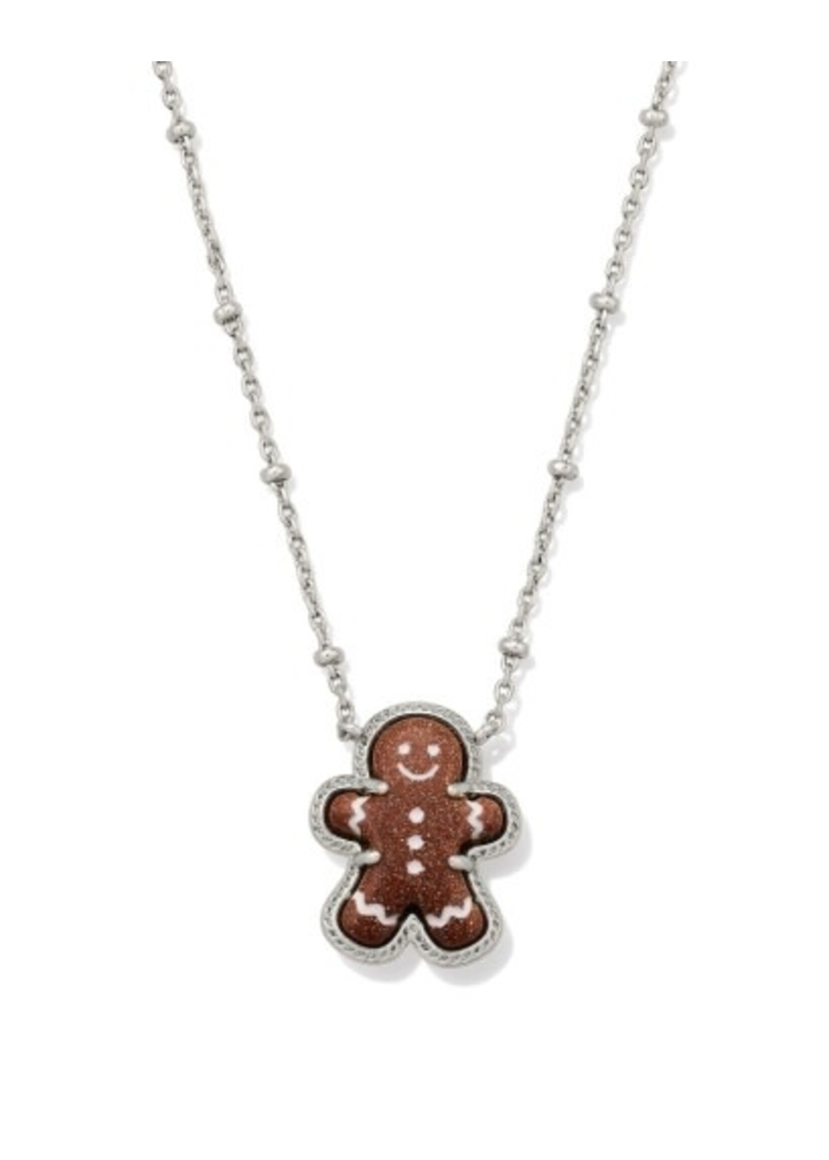 Kendra Scott GINGERBREAD SHORT PENDANT NECKLACE