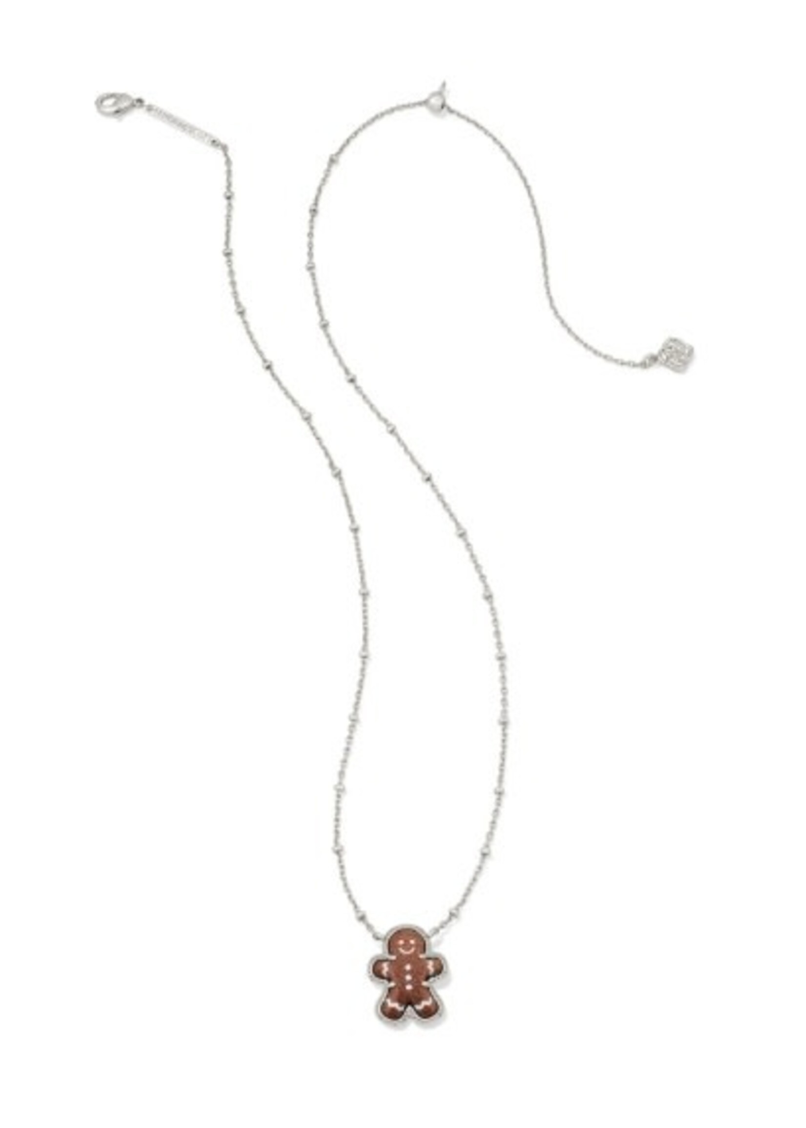 Kendra Scott GINGERBREAD SHORT PENDANT NECKLACE